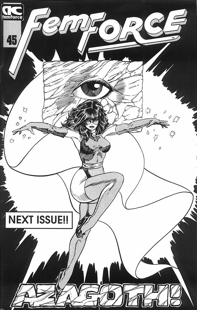 Read online Femforce comic -  Issue #44 - 43