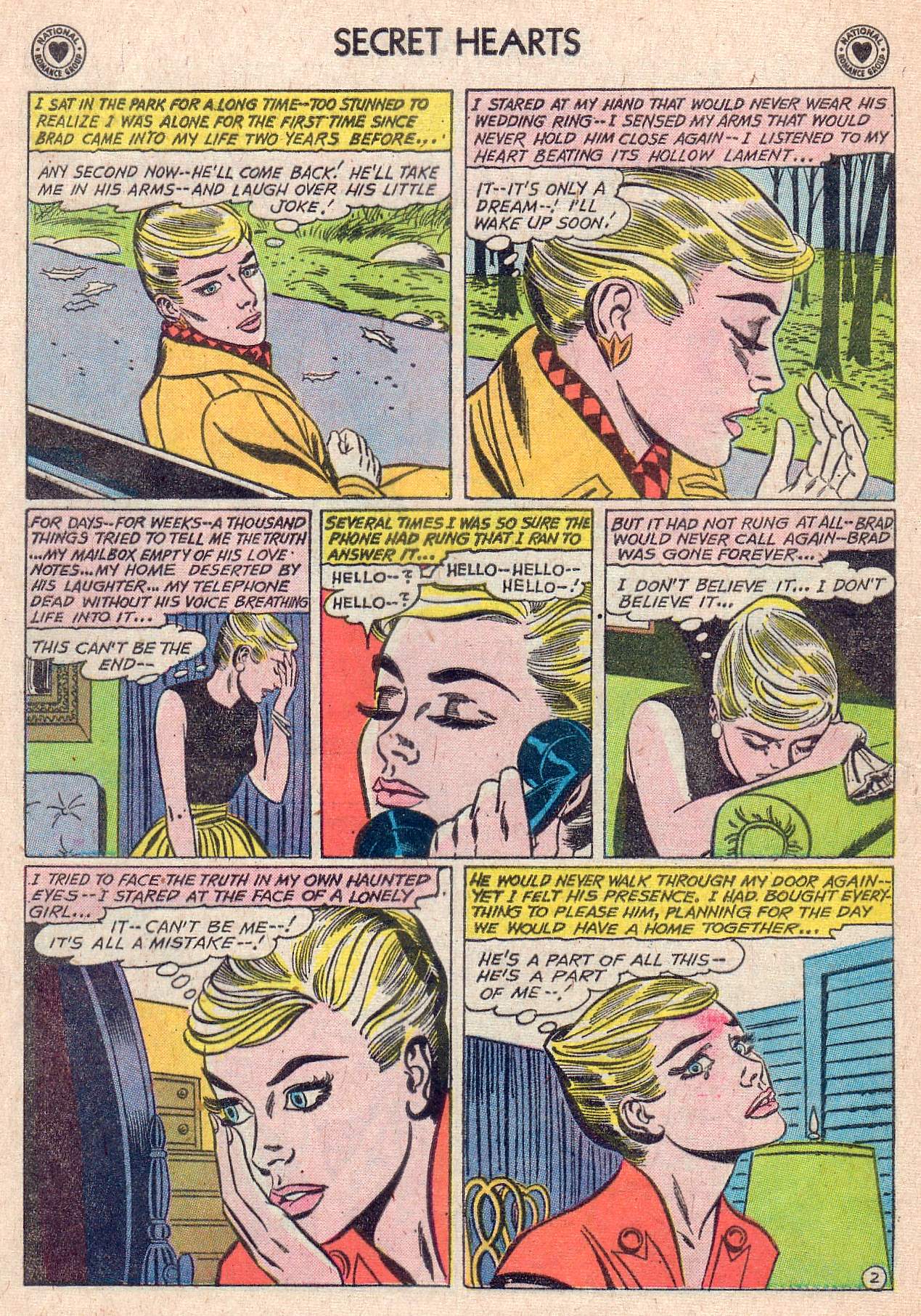Read online Secret Hearts comic -  Issue #67 - 12