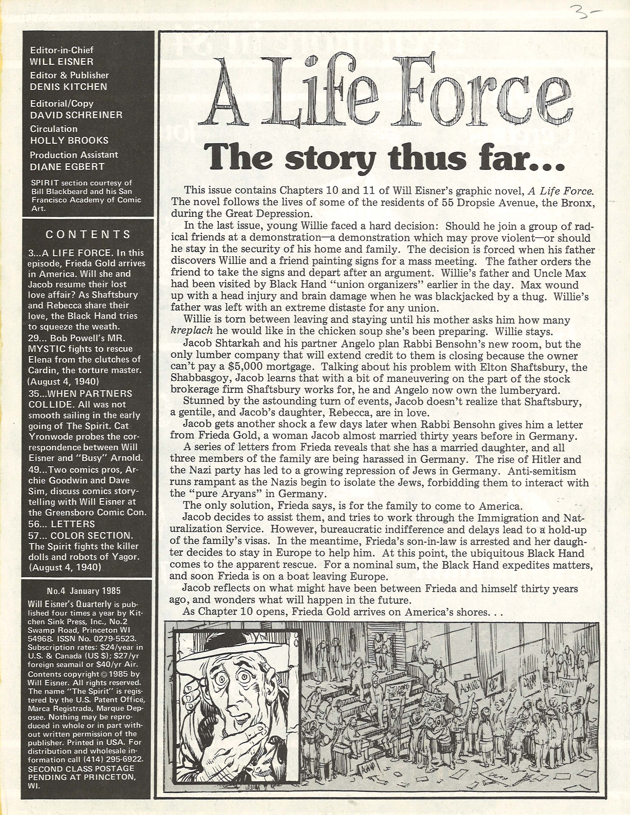 Read online Will Eisner's Quarterly comic -  Issue #4 - 3