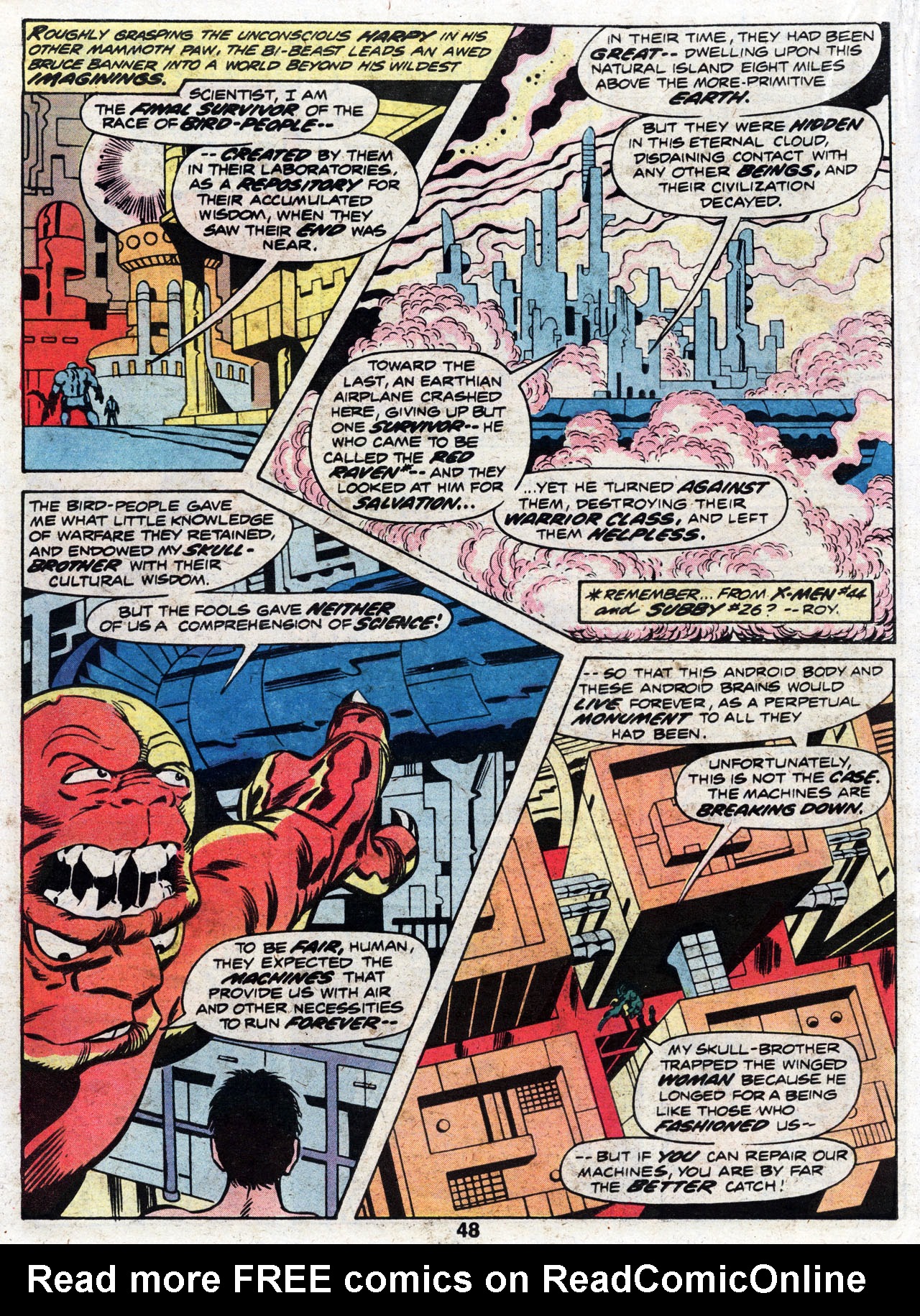 Read online Marvel Treasury Edition comic -  Issue #26 - 50