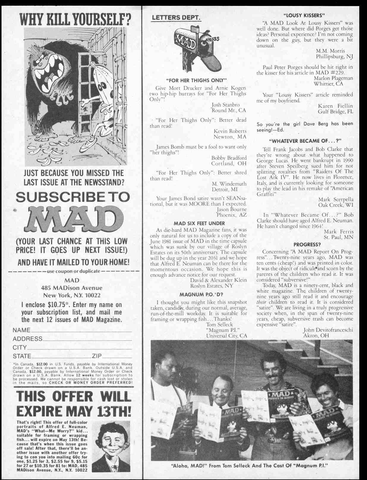 Read online MAD comic -  Issue #231 - 4