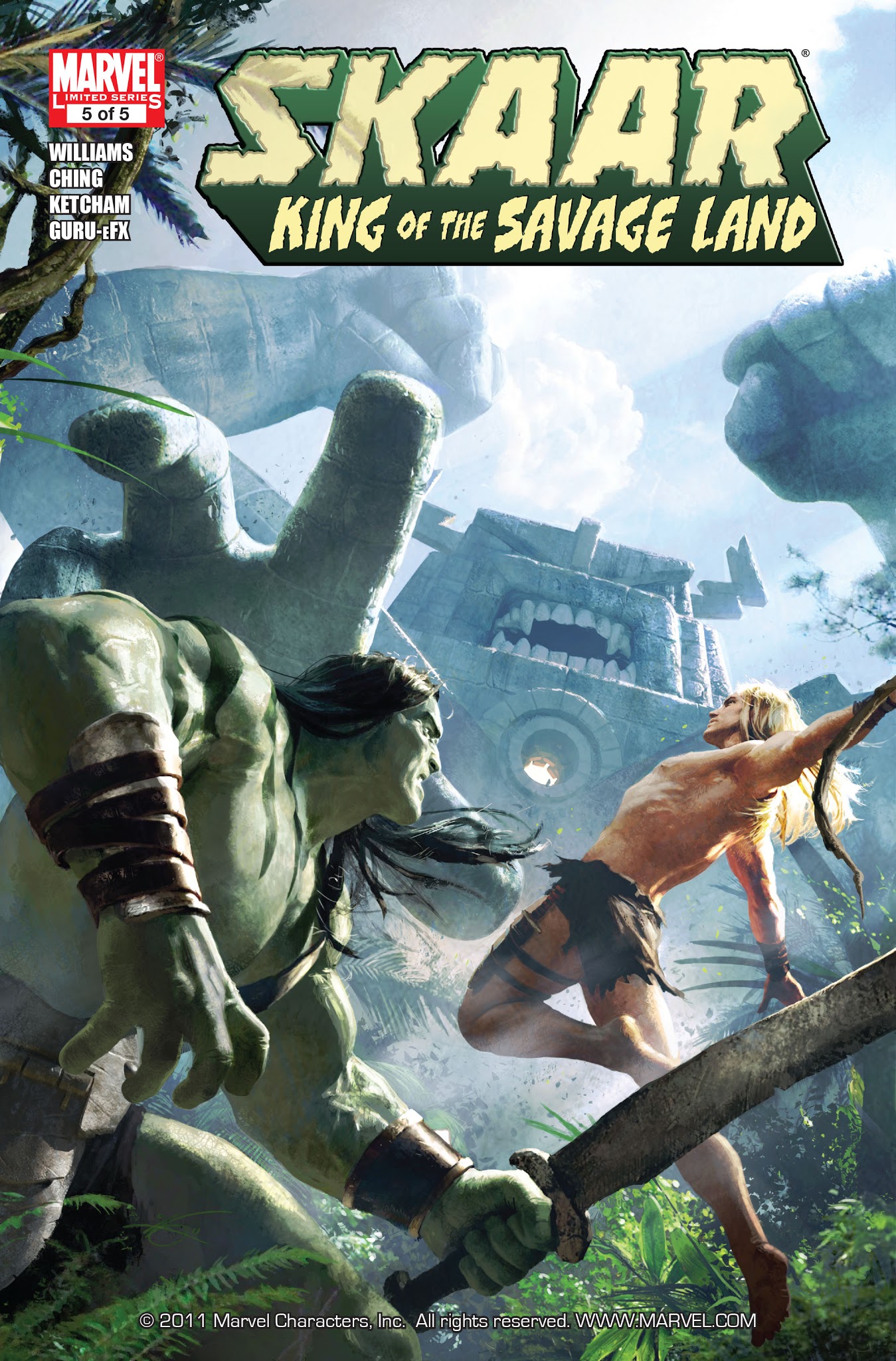 Read online Skaar: King of the Savage Land comic -  Issue # TPB - 98