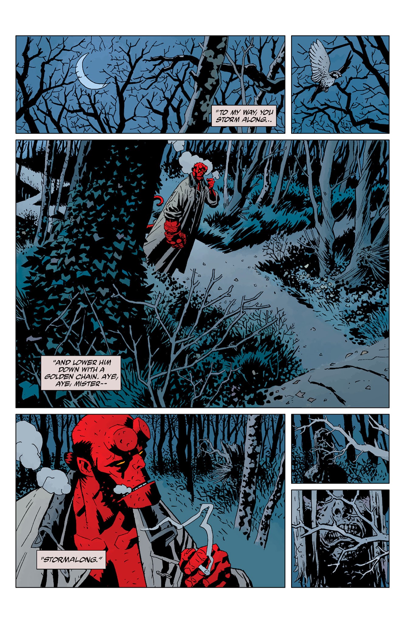 Read online Hellboy: Darkness Calls comic -  Issue # TPB - 24