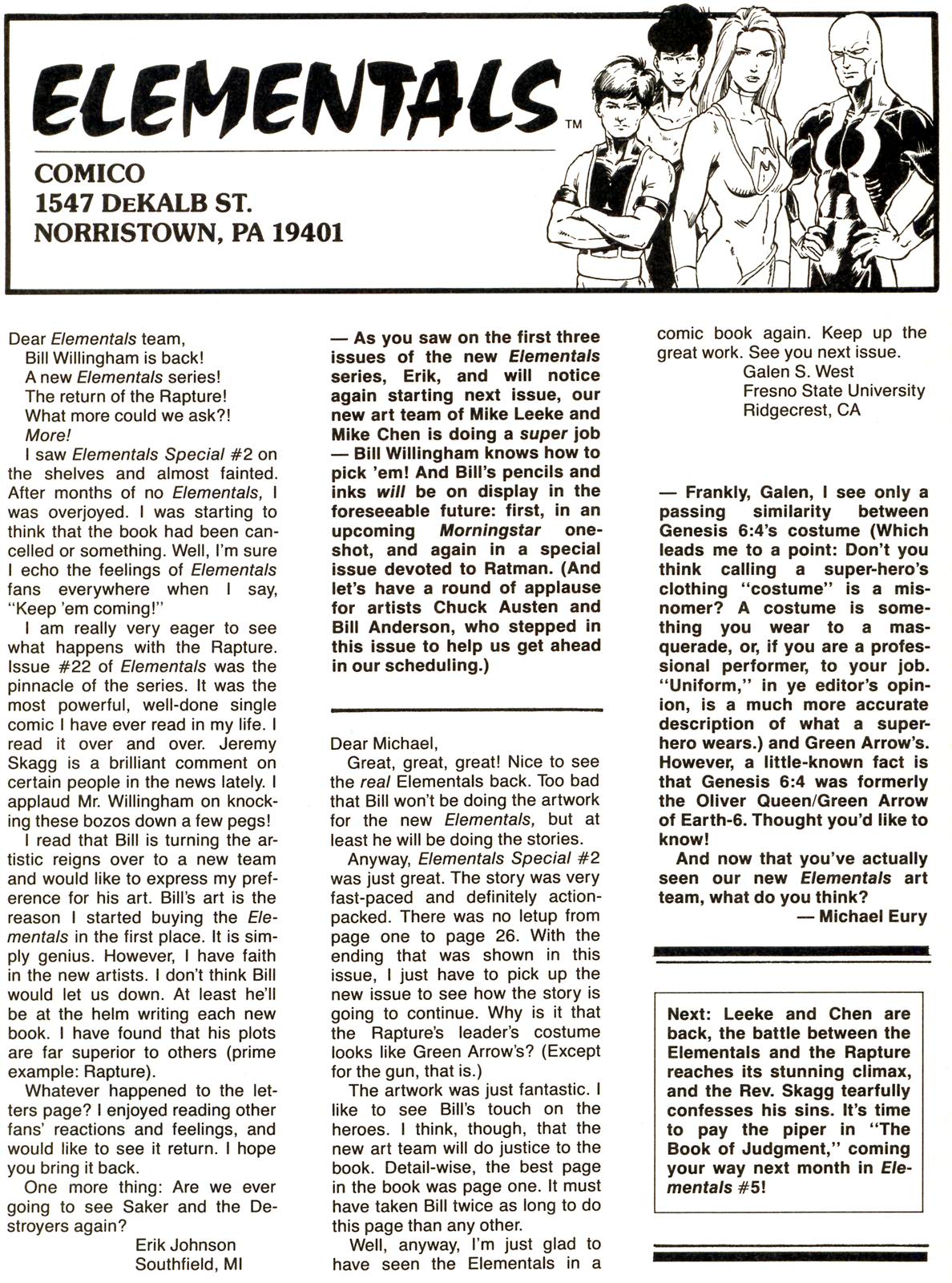 Read online Elementals (1989) comic -  Issue #4 - 30