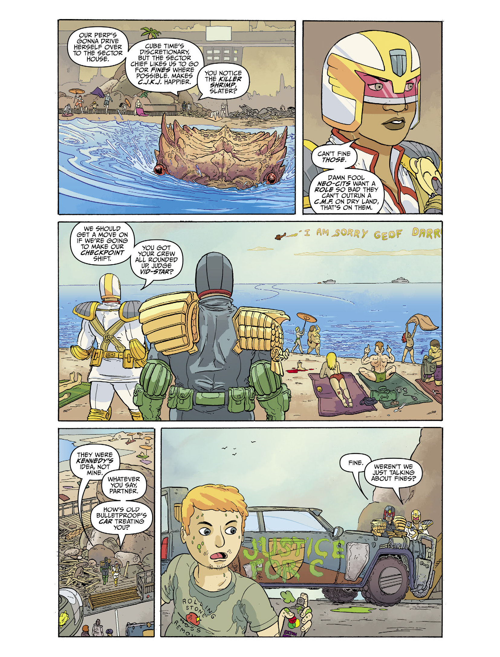 Read online Judge Dredd Megazine (Vol. 5) comic -  Issue #453 - 91