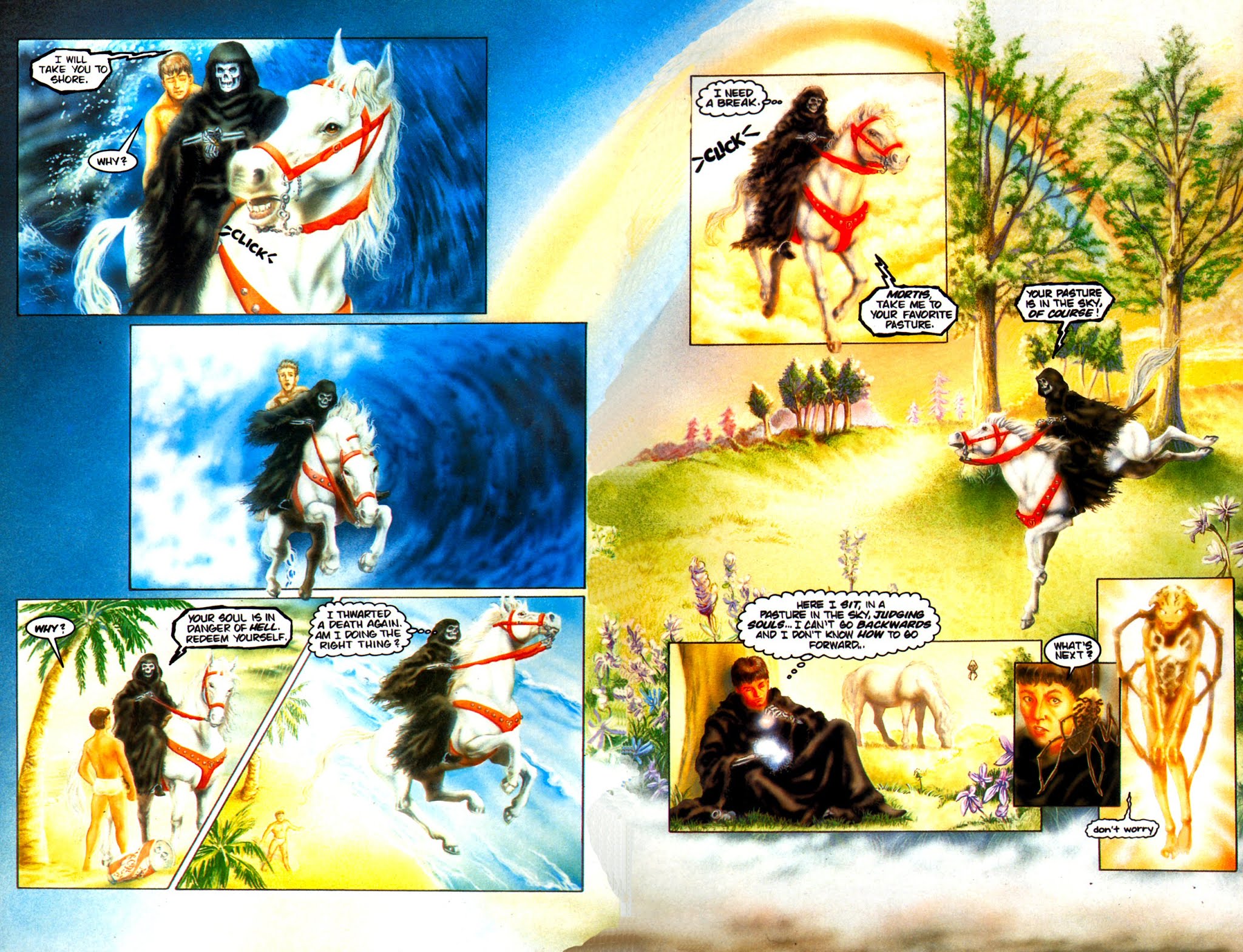 Read online Piers Anthony's Incarnations of Immortality: On A Pale Horse comic -  Issue #2 - 34