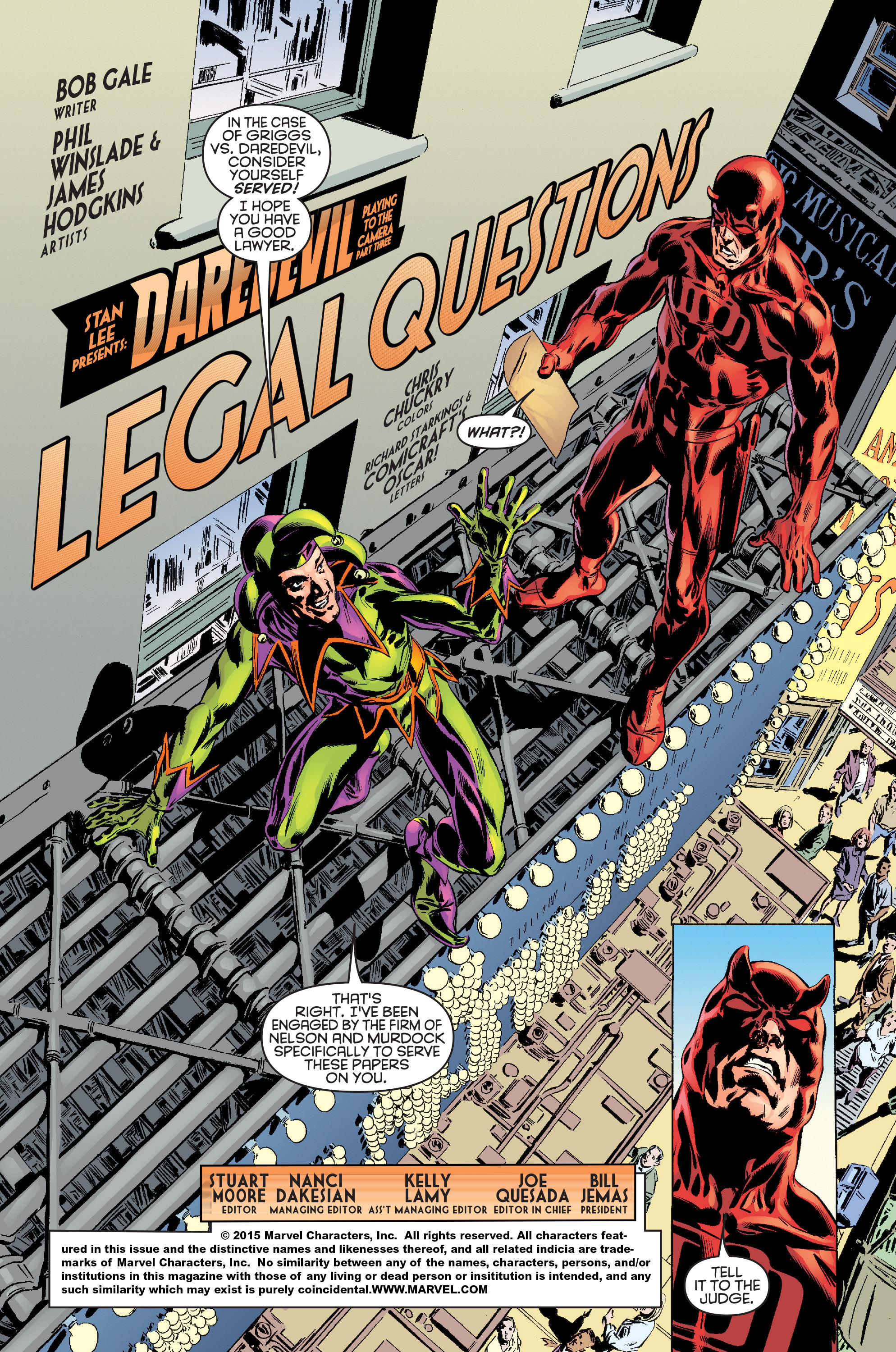Read online Daredevil (1998) comic -  Issue #22 - 2
