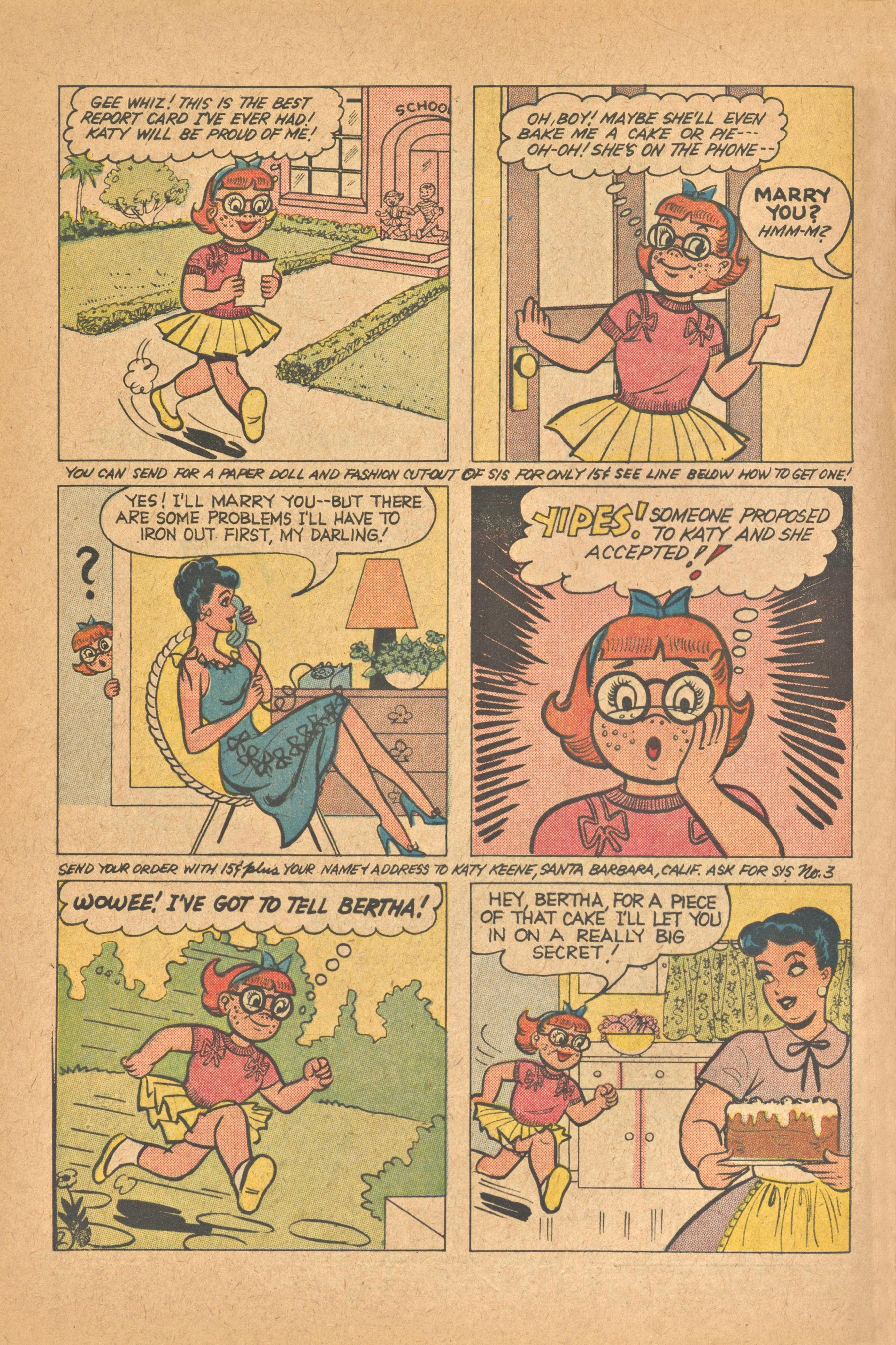 Read online Katy Keene (1949) comic -  Issue #58 - 4