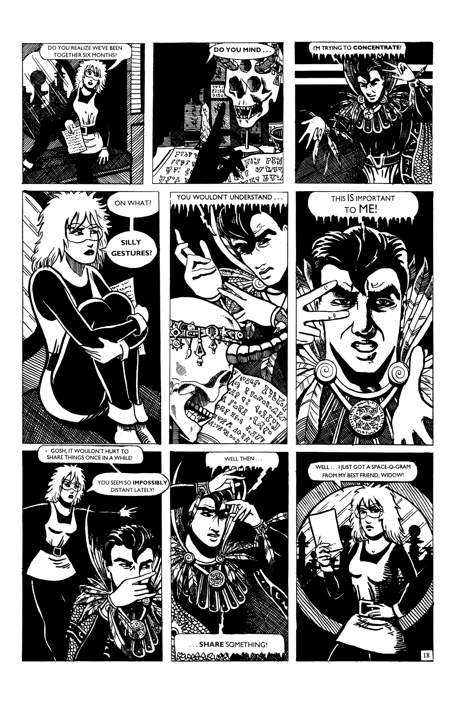Read online Strange Attractors (1993) comic -  Issue #1 - 20