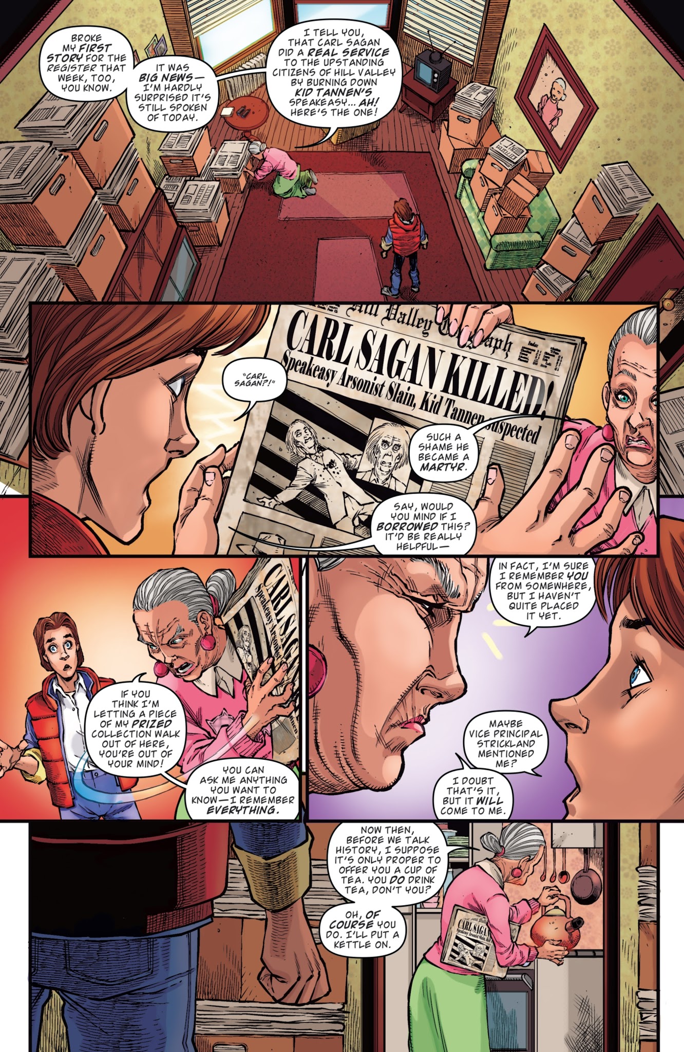 Read online Back to the Future: Biff to the Future comic -  Issue #6 - 29