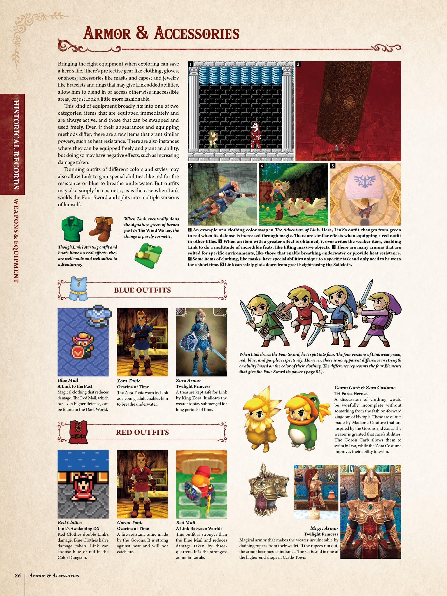 Read online The Legend of Zelda Encyclopedia comic -  Issue # TPB (Part 1) - 90
