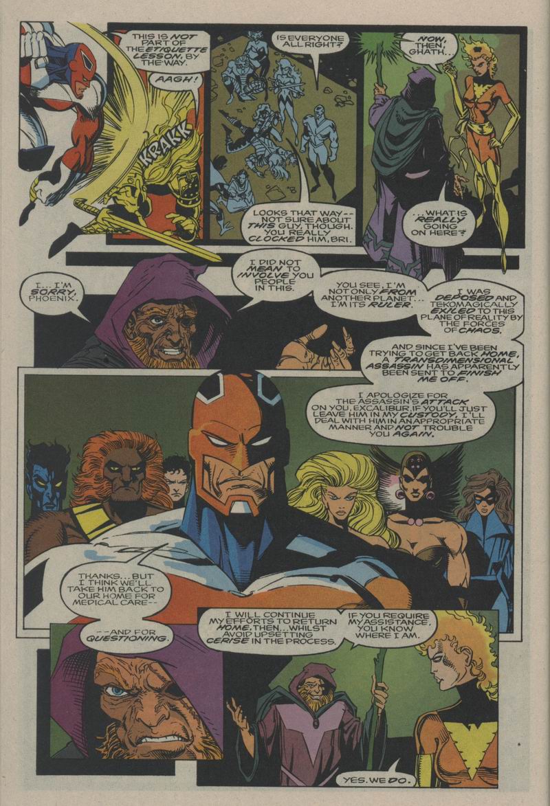 Read online Excalibur (1988) comic -  Issue # _Annual 1 - 13