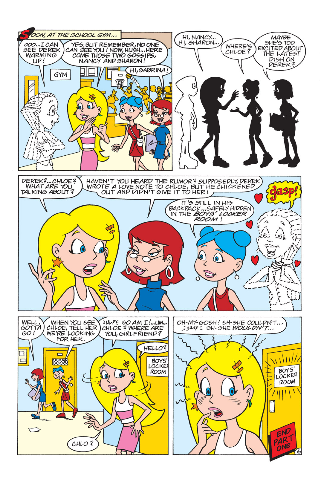 Read online Sabrina the Teenage Witch (2000) comic -  Issue #1 - 7