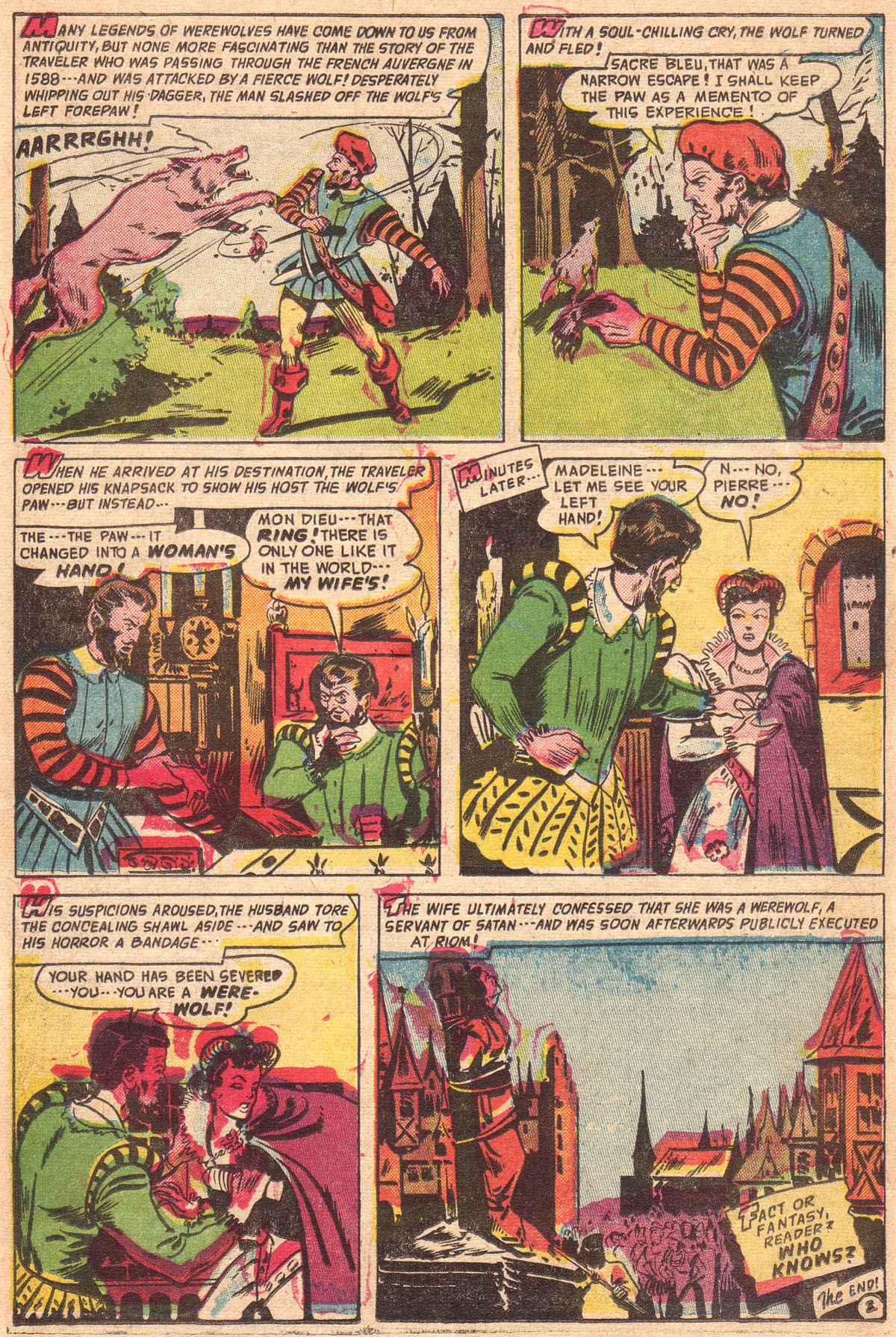 Read online Adventures Into The Unknown comic -  Issue #32 - 41