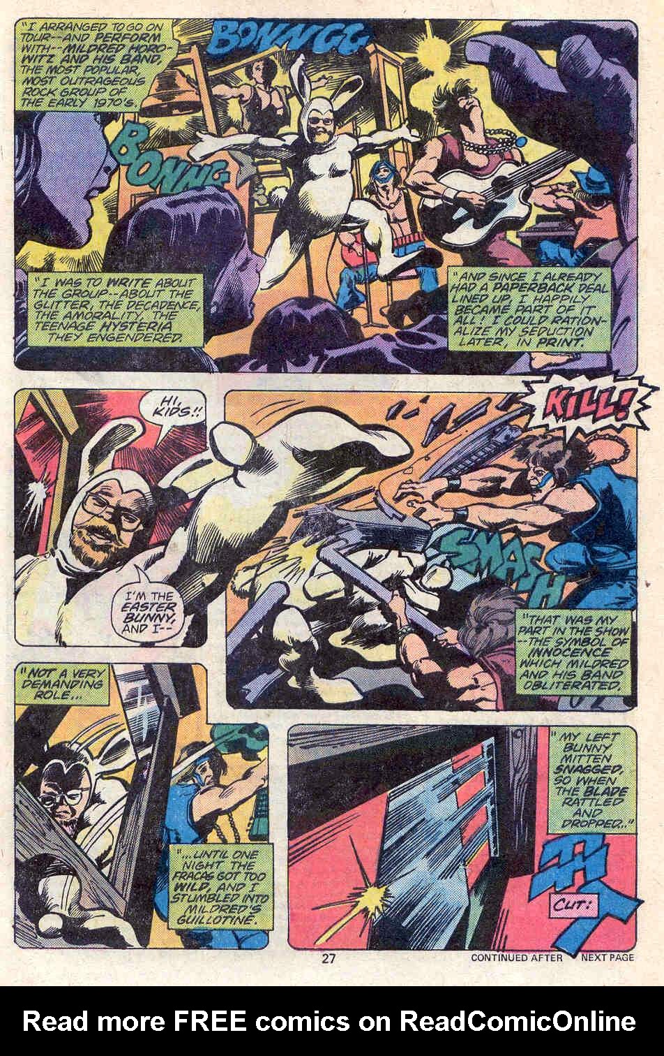 Read online Howard the Duck (1976) comic -  Issue #17 - 16