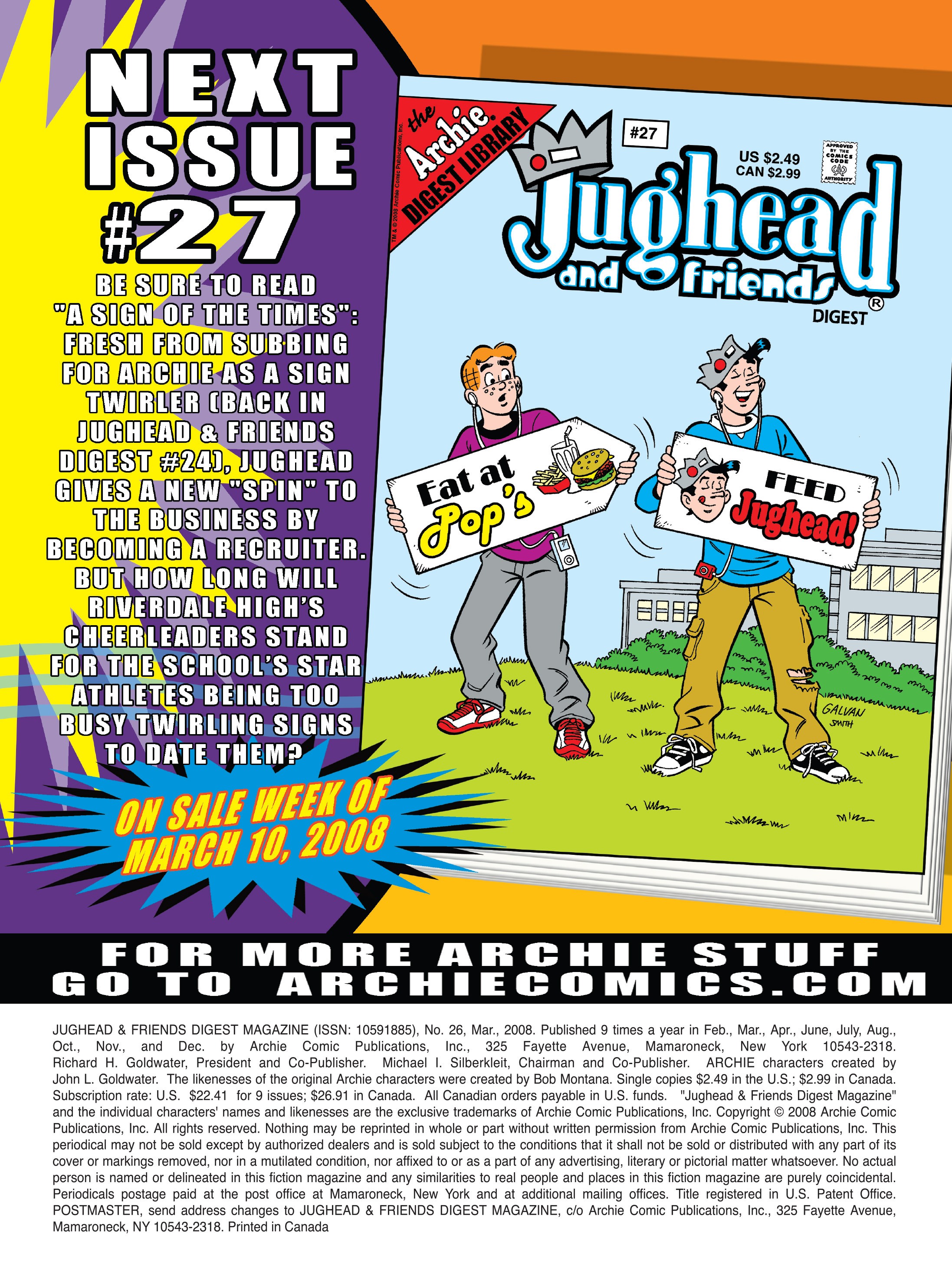 Read online Jughead & Friends Digest Magazine comic -  Issue #26 - 79