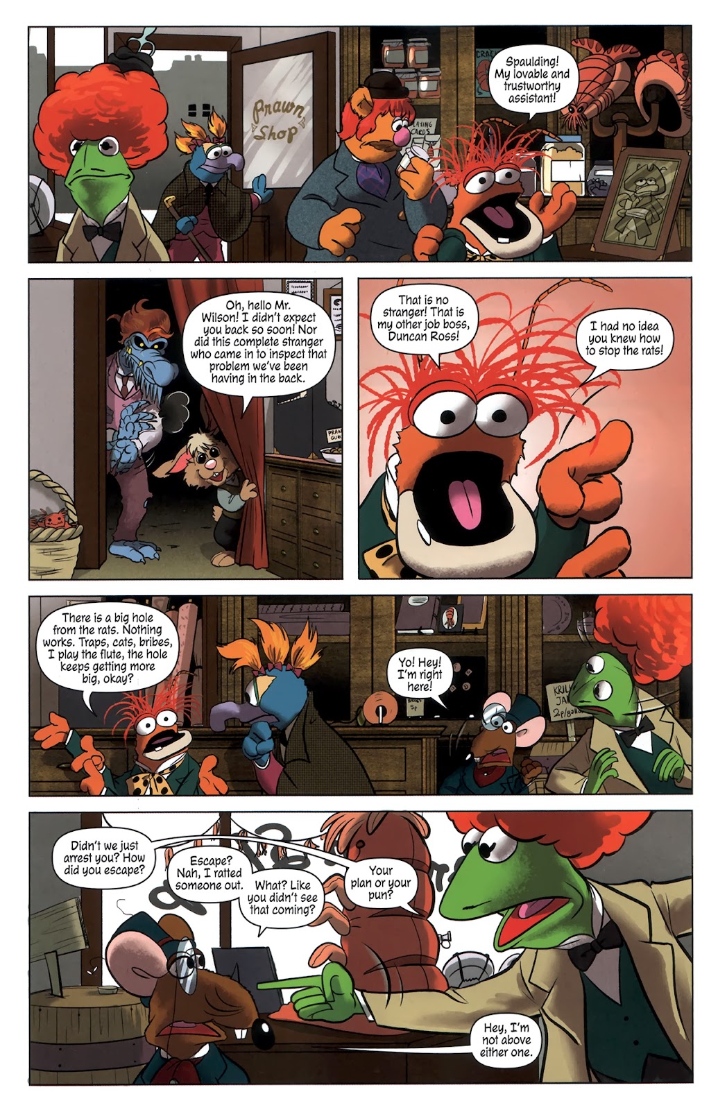 Muppet Sherlock Holmes issue 3 - Page 13