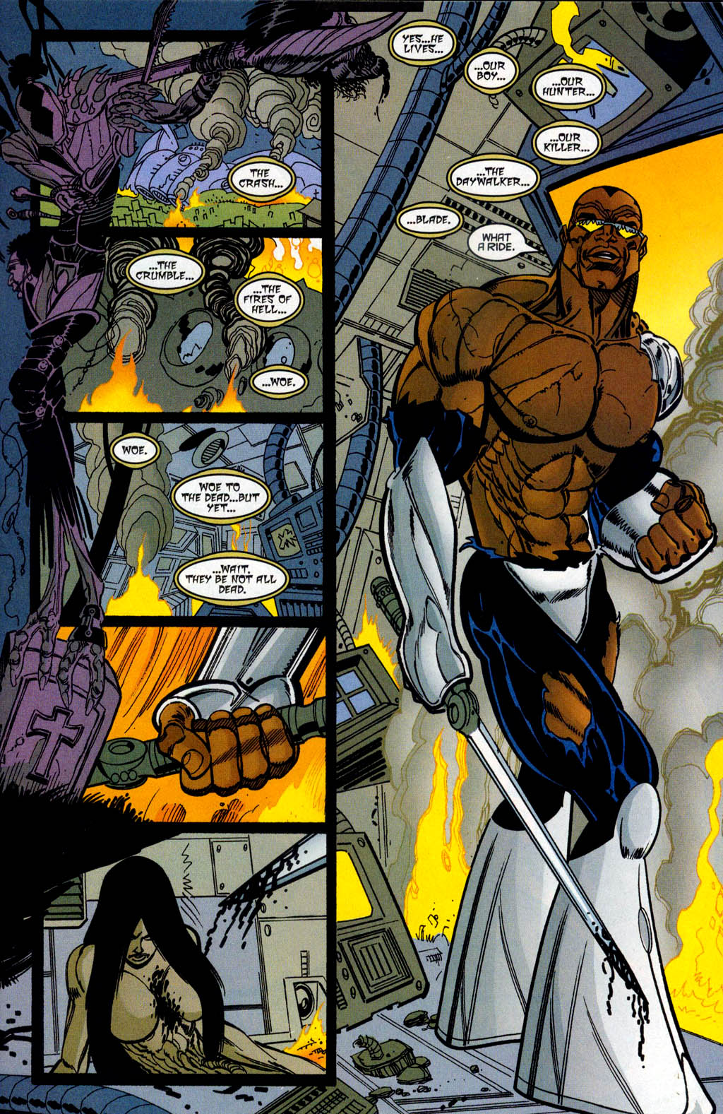 Read online Blade: Vampire Hunter comic -  Issue #6 - 9