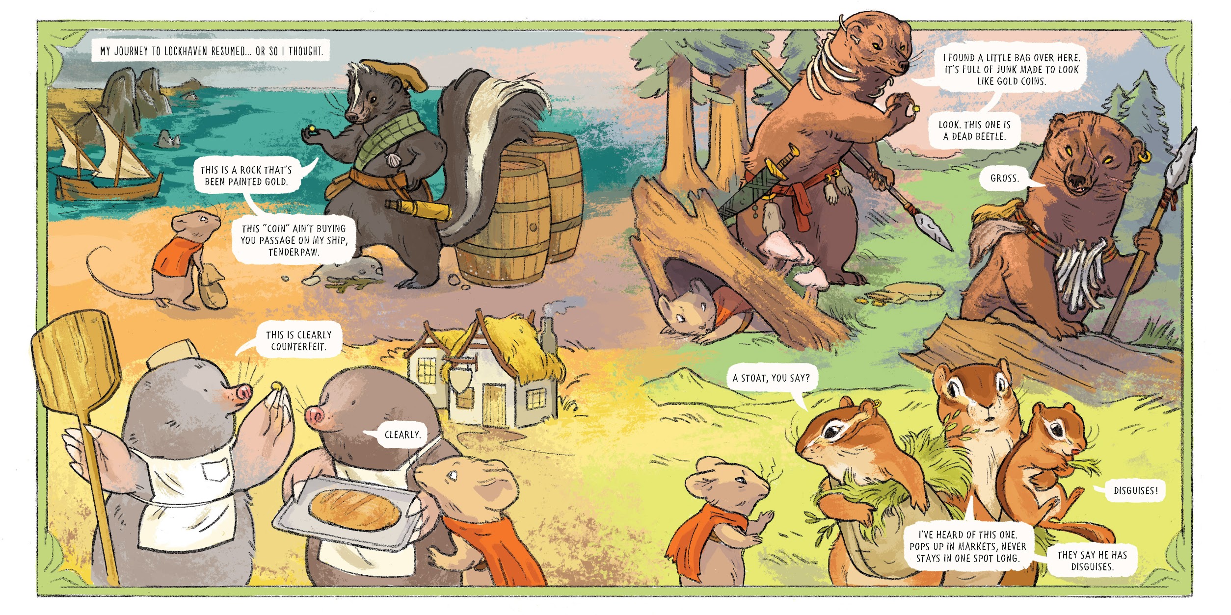 Read online Mouse Guard: Legends of the Guard Volume Three comic -  Issue # TPB - 114