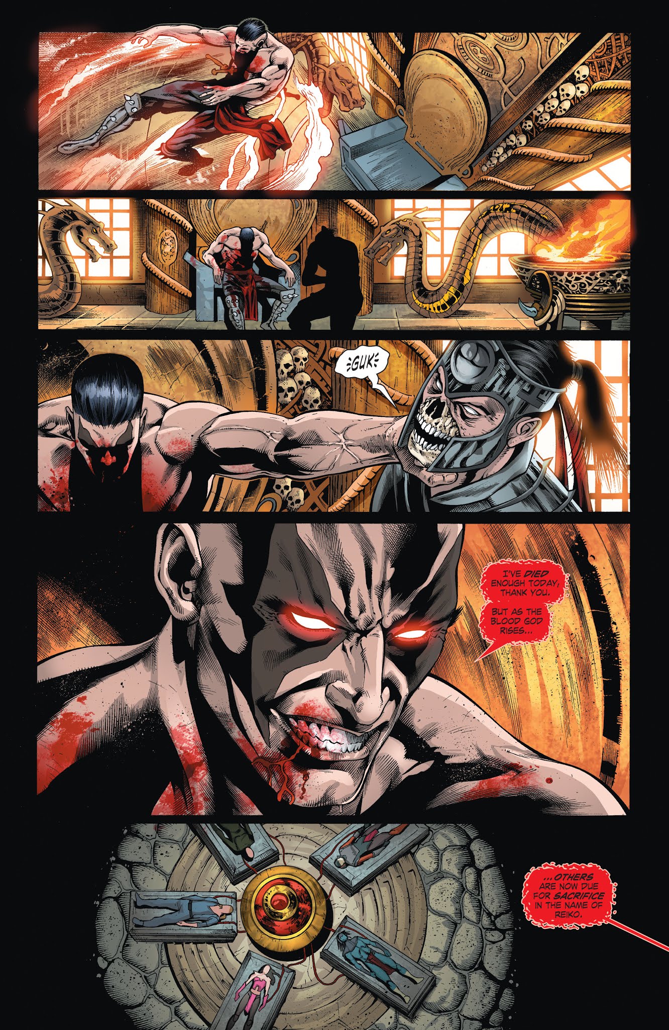 Read online Mortal Kombat X [I] comic -  Issue # _TPB 3 - 43