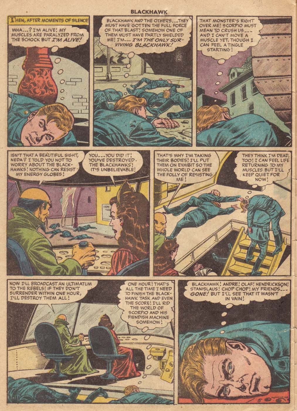 Read online Blackhawk (1957) comic -  Issue #100 - 30