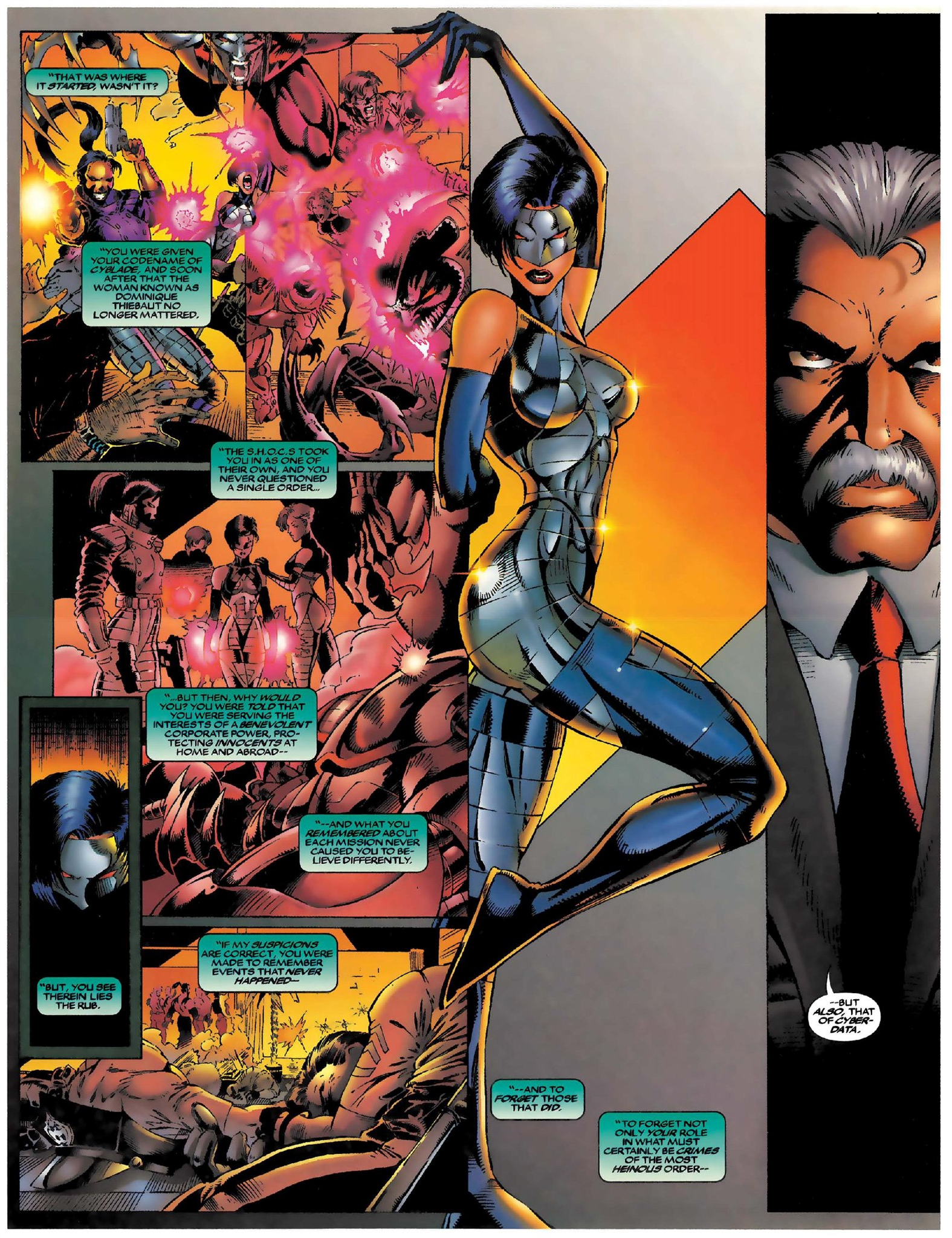 Read online Cyberforce (1992) comic -  Issue # _The Complete Cyberforce (Part 5) - 71