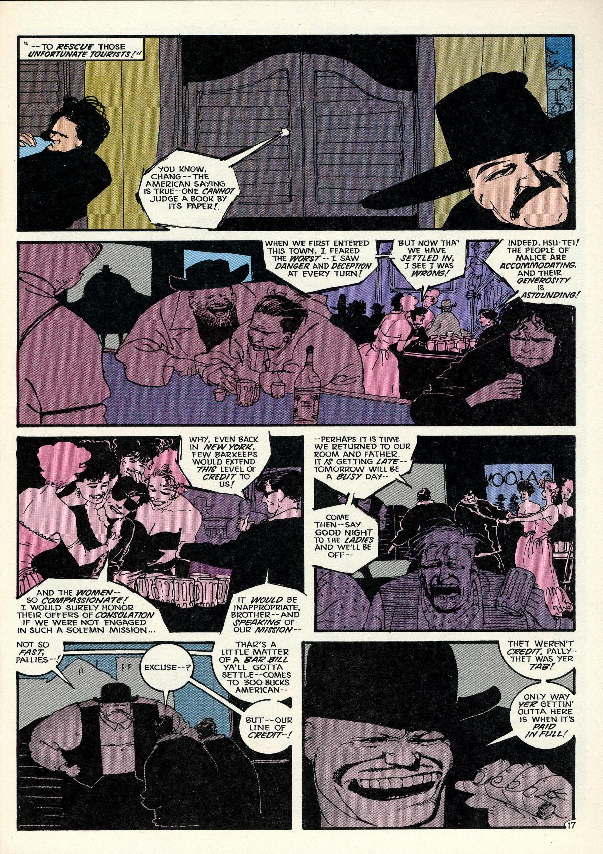 Read online The Shadow (1987) comic -  Issue #15 - 21