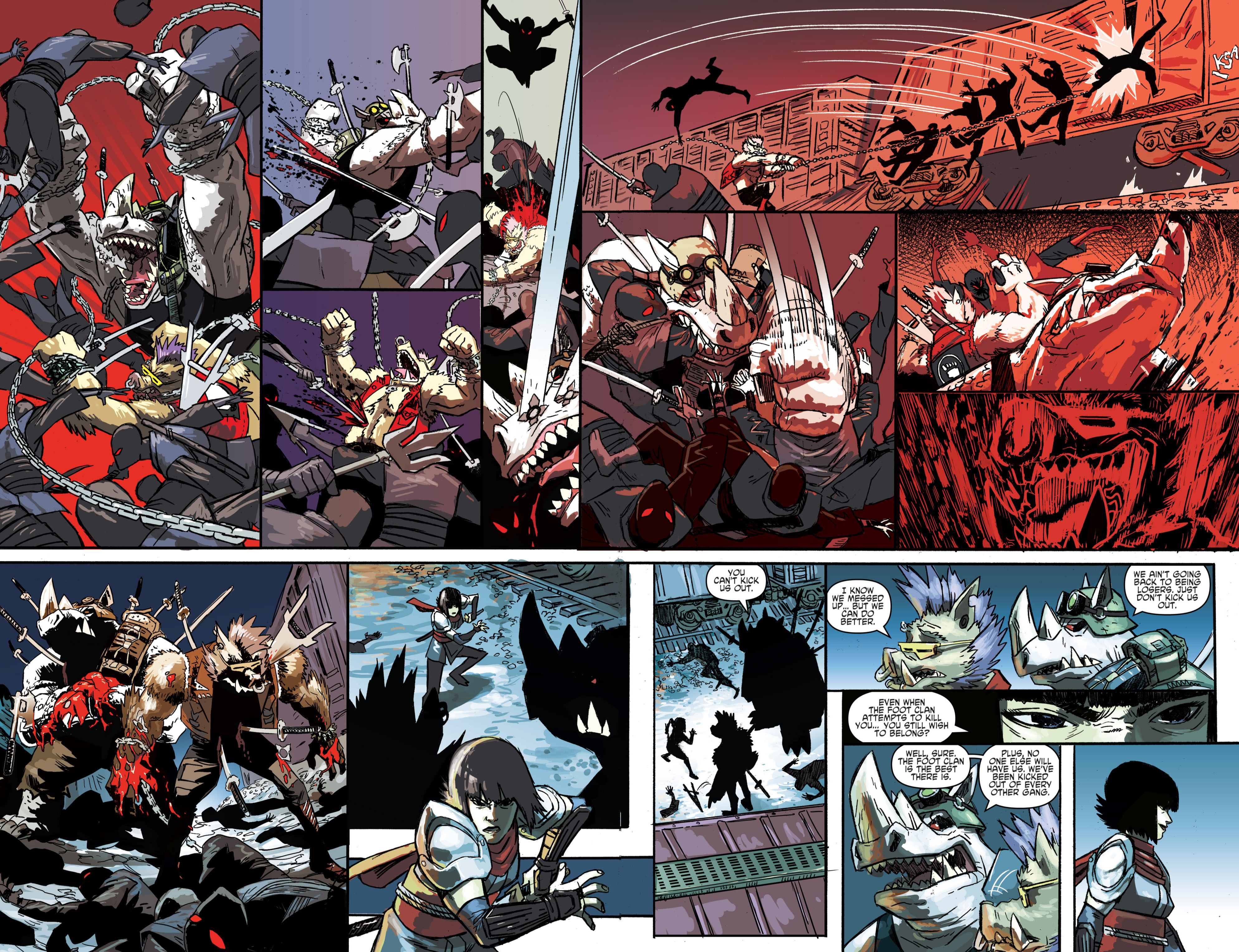 Read online Teenage Mutant Ninja Turtles Villains Microseries comic -  Issue #7 - 19