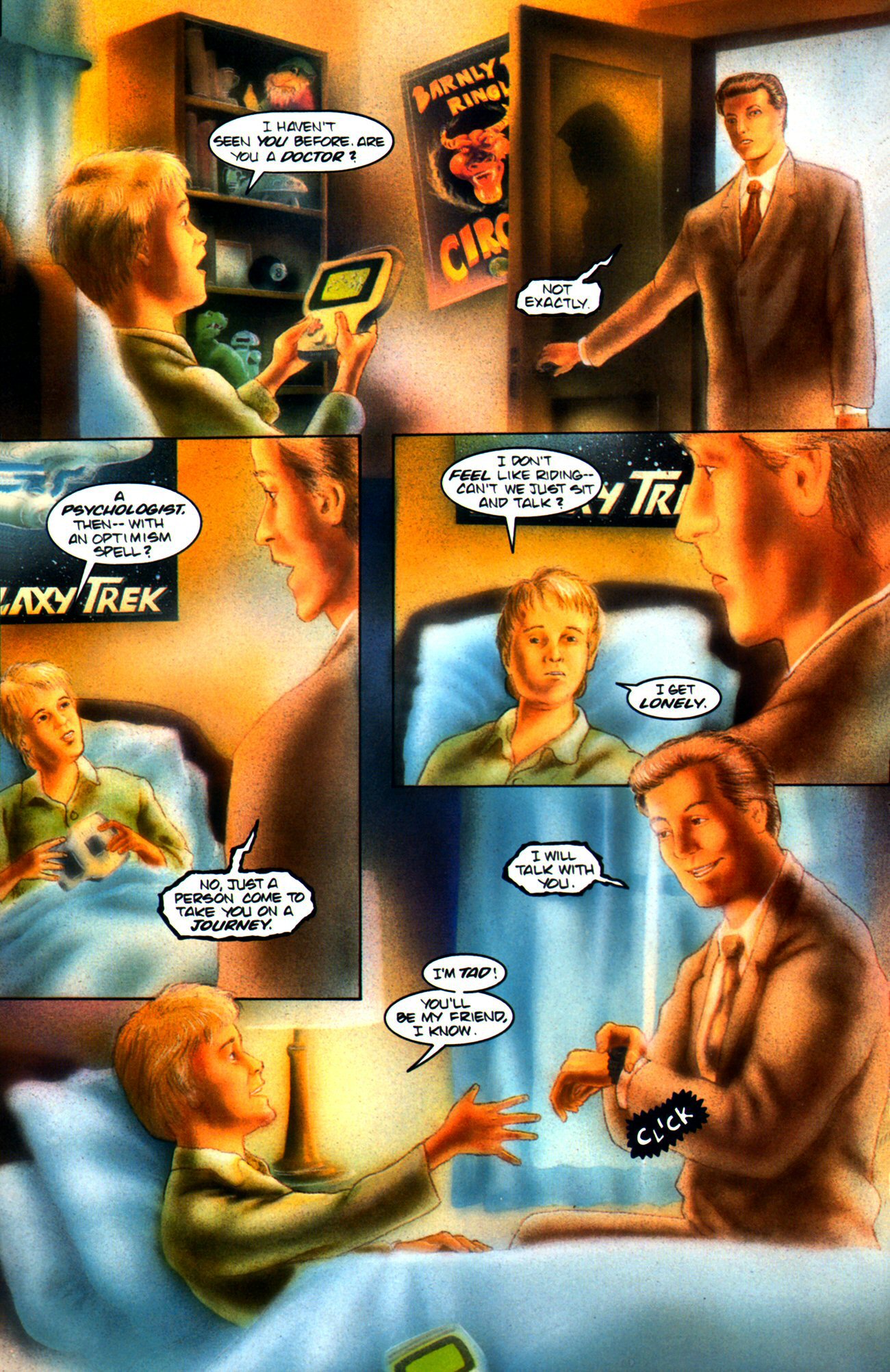 Read online Piers Anthony's Incarnations of Immortality: On A Pale Horse comic -  Issue #3 - 7