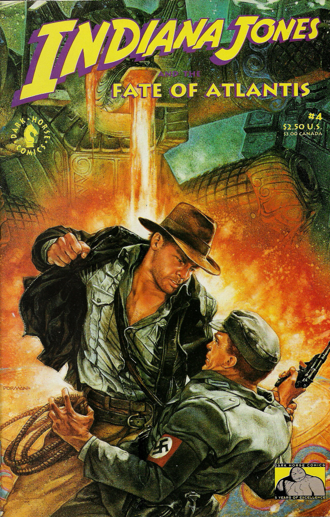 Read online Indiana Jones and the Fate of Atlantis comic -  Issue #4 - 1