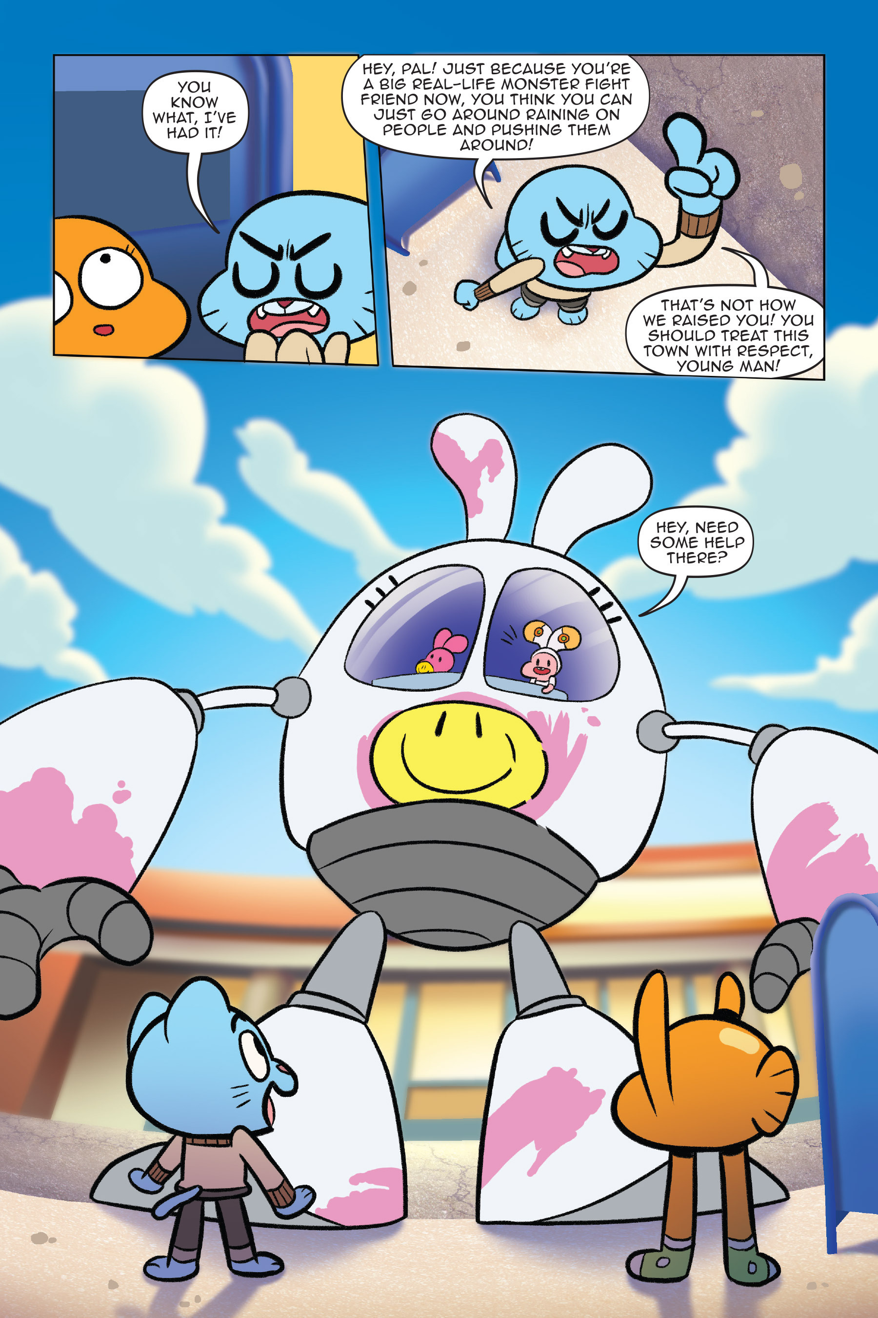 Read online The Amazing World of Gumball: Cheat Code comic -  Issue # Full - 92