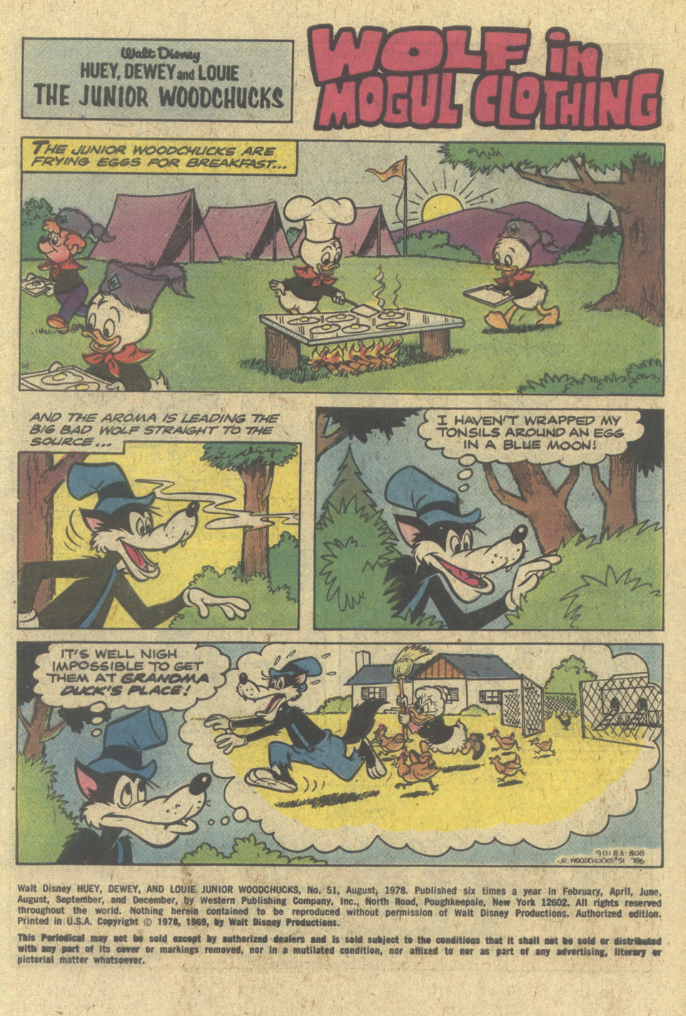 Read online Huey, Dewey, and Louie Junior Woodchucks comic -  Issue #51 - 3