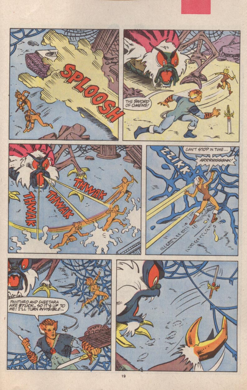 Read online ThunderCats (1985) comic -  Issue #16 - 21