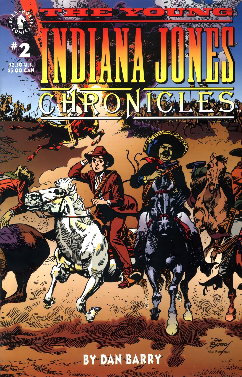 Read online Young Indiana Jones Chronicles comic -  Issue #2 - 1