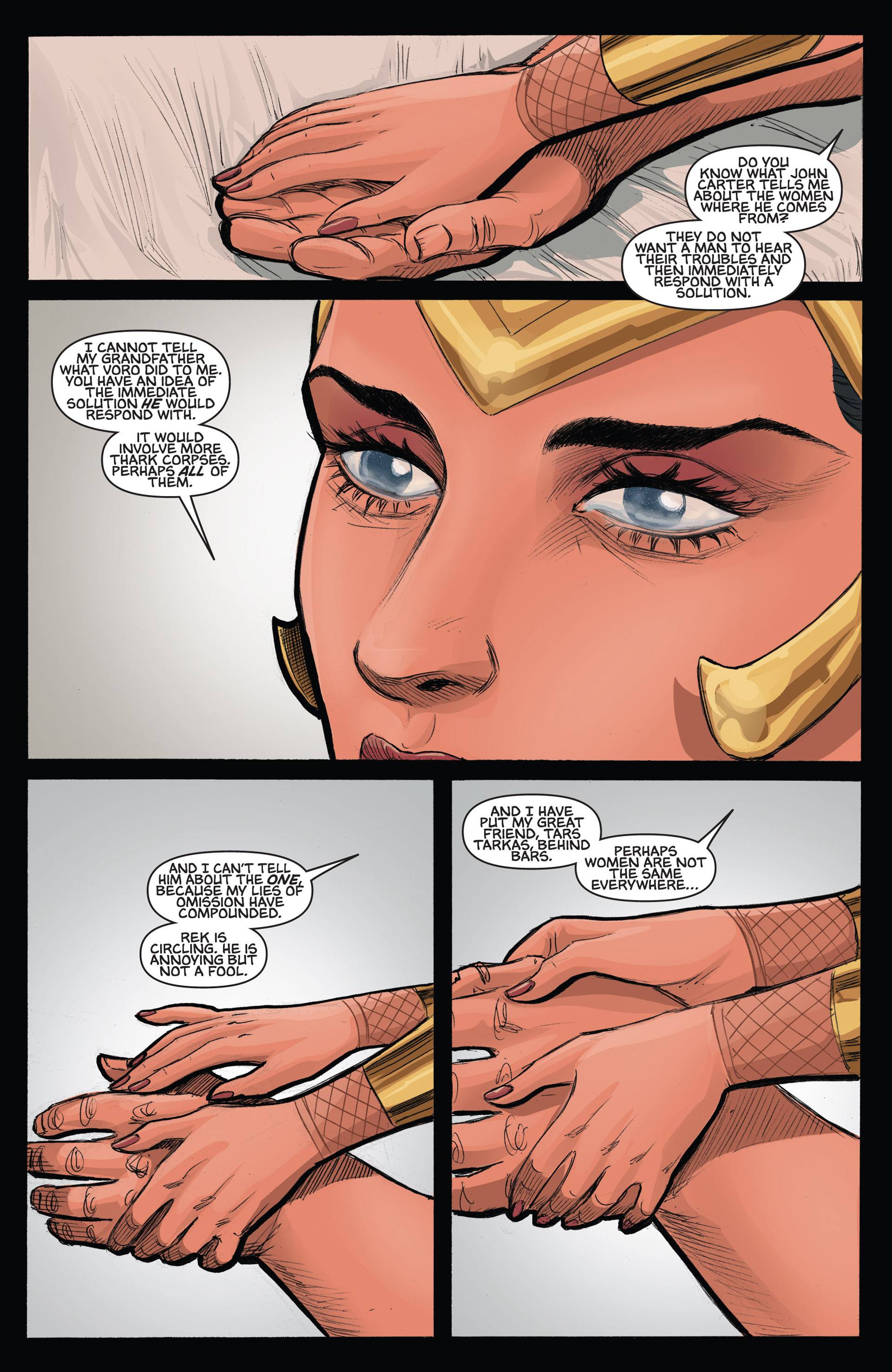 Read online Dejah Thoris and the Green Men of Mars comic -  Issue #6 - 3