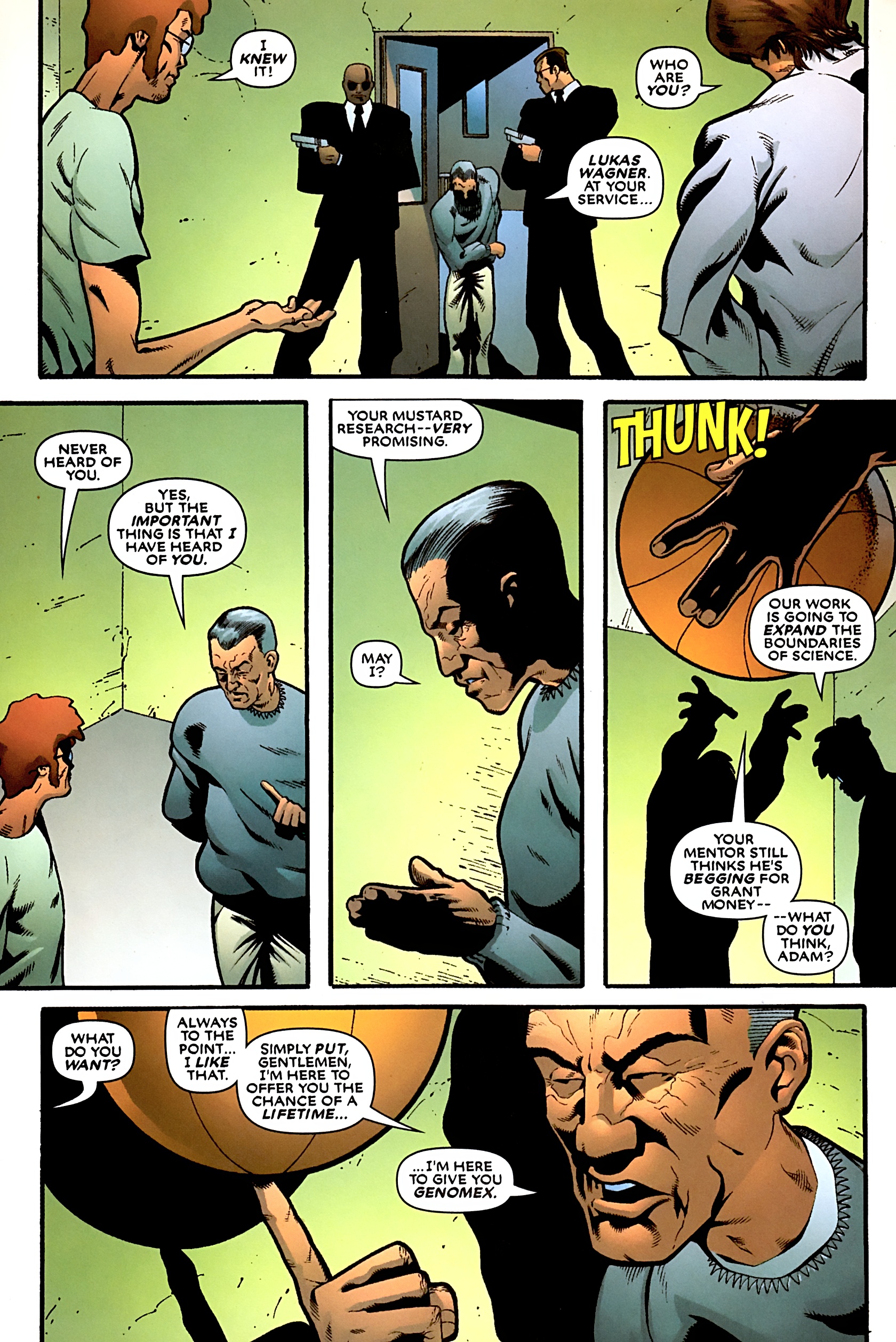 Read online Mutant X: Origin comic -  Issue # Full - 6