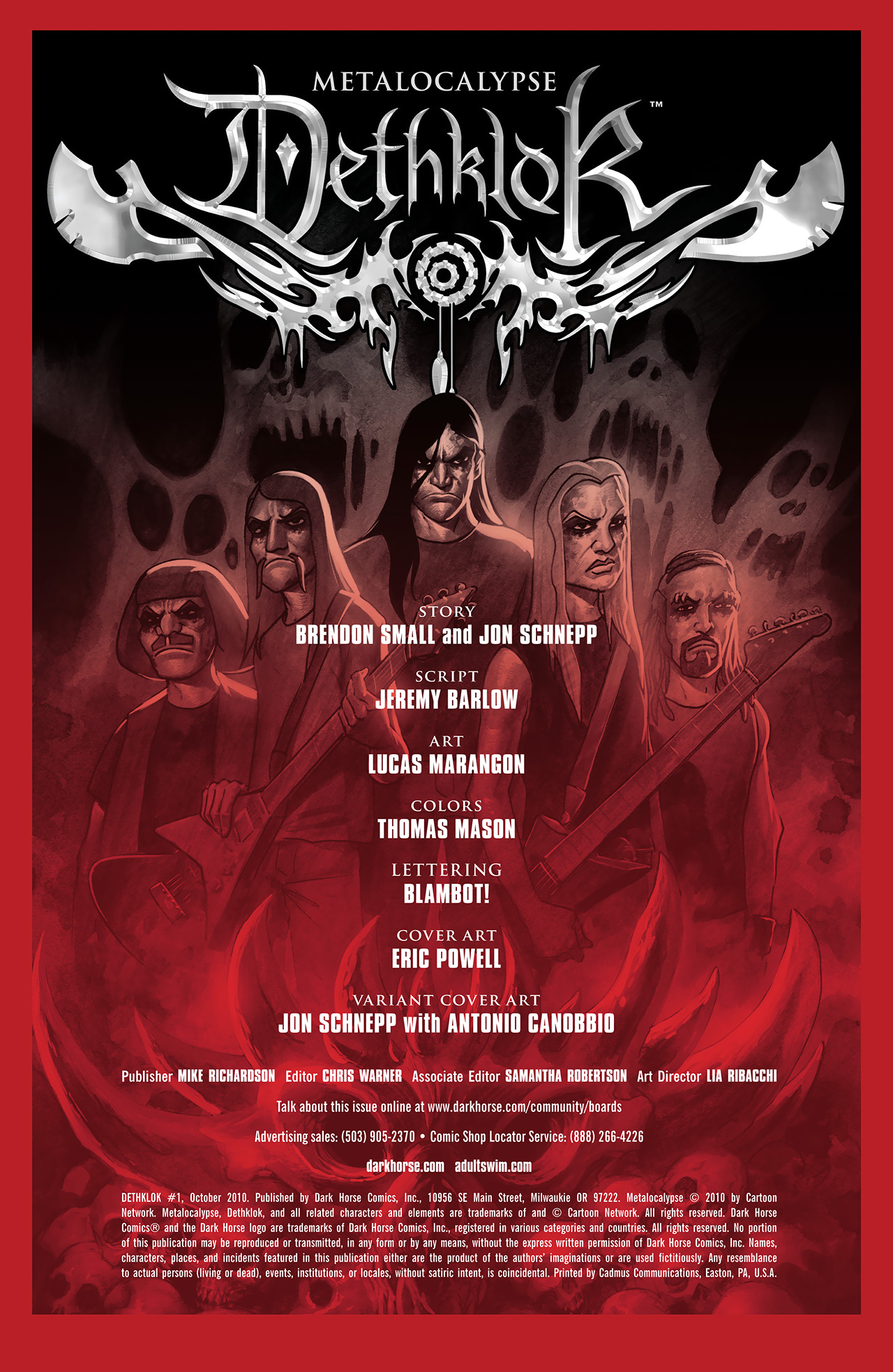Read online Dethklok comic -  Issue #1 - 3