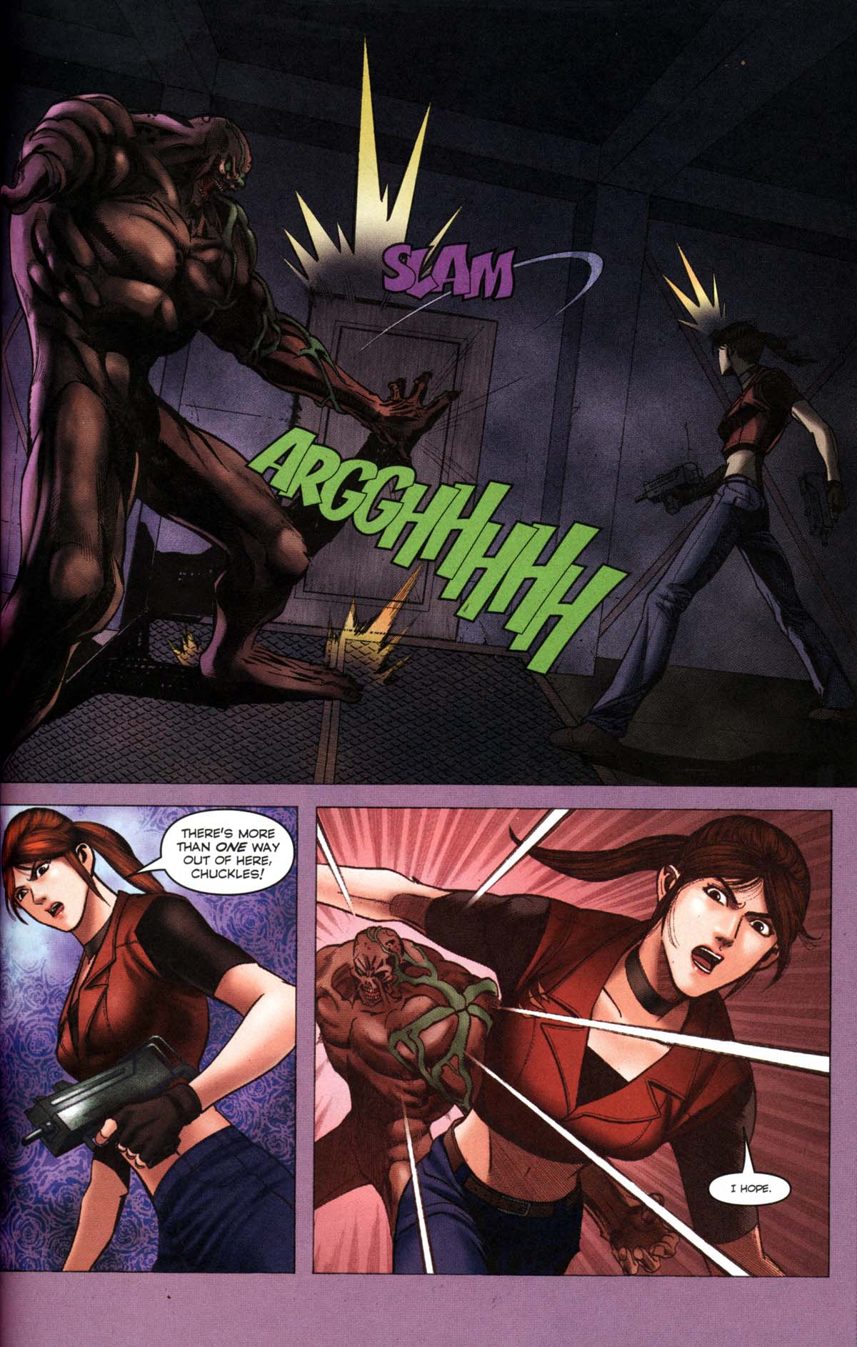 Read online Resident Evil Code: Veronica comic -  Issue #1 - 85