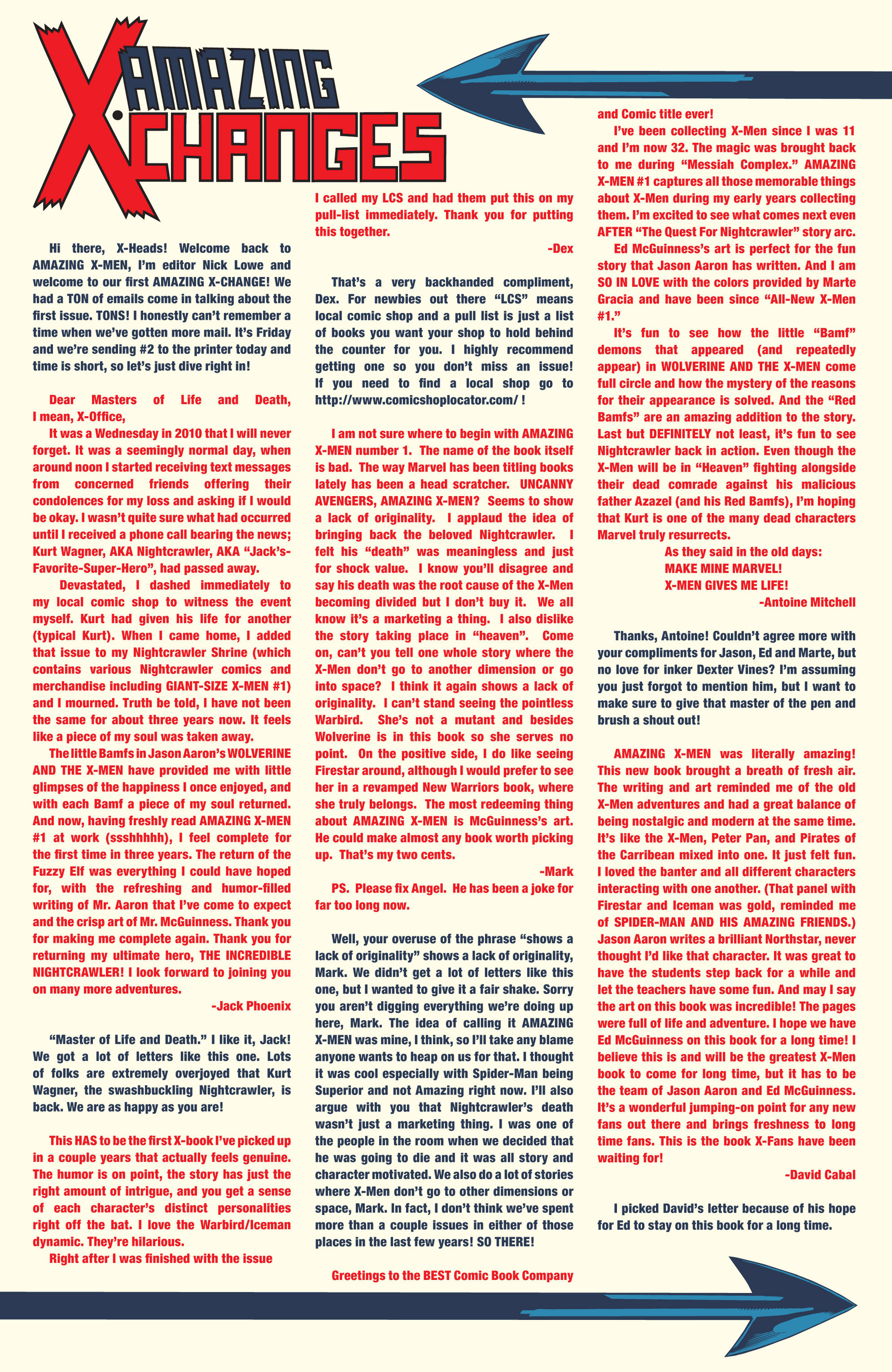 Read online Amazing X-Men (2014) comic -  Issue #2 - 21