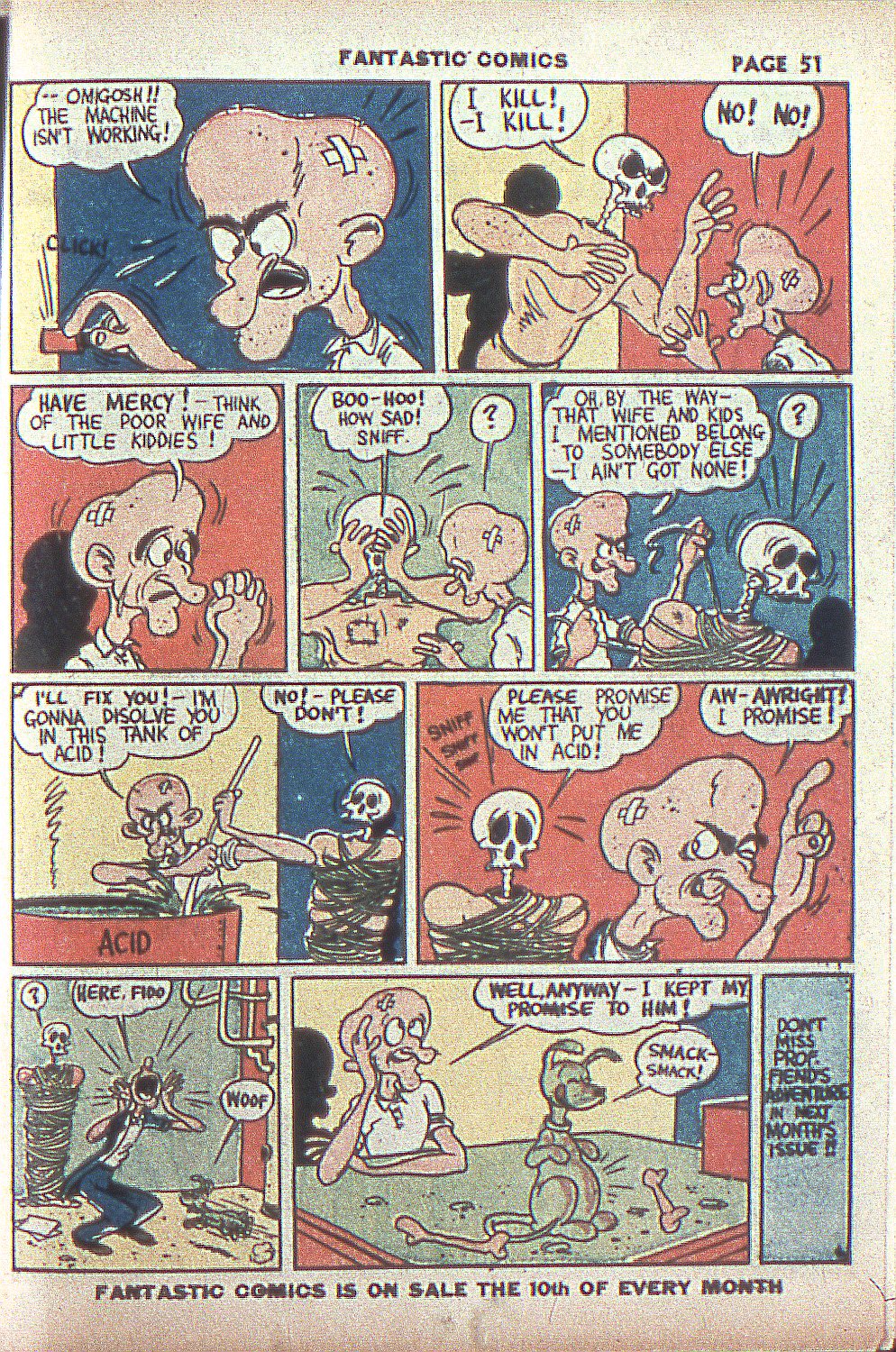 Read online Fantastic Comics comic -  Issue #4 - 52