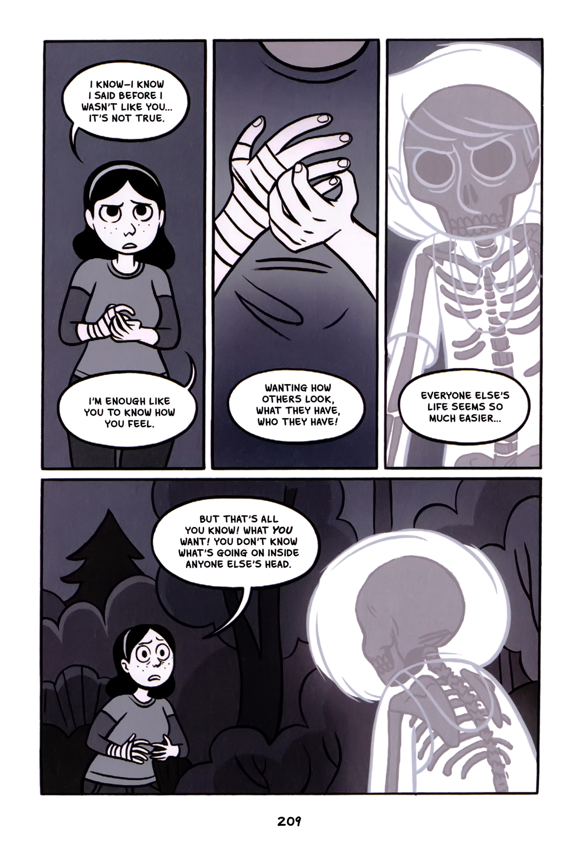 Read online Anya's Ghost comic -  Issue #1 - 210
