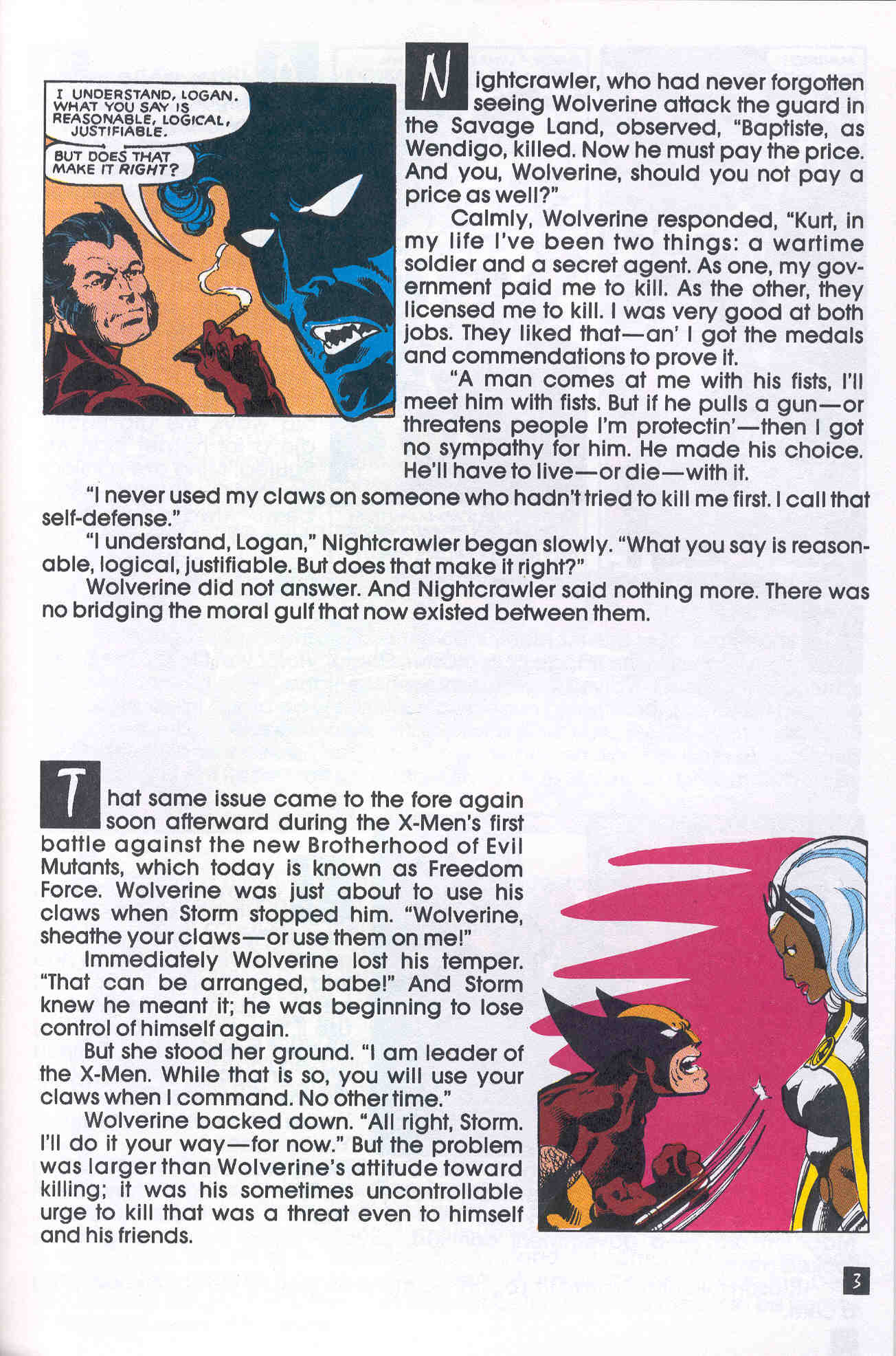 Read online Wolverine Saga comic -  Issue #3 - 9
