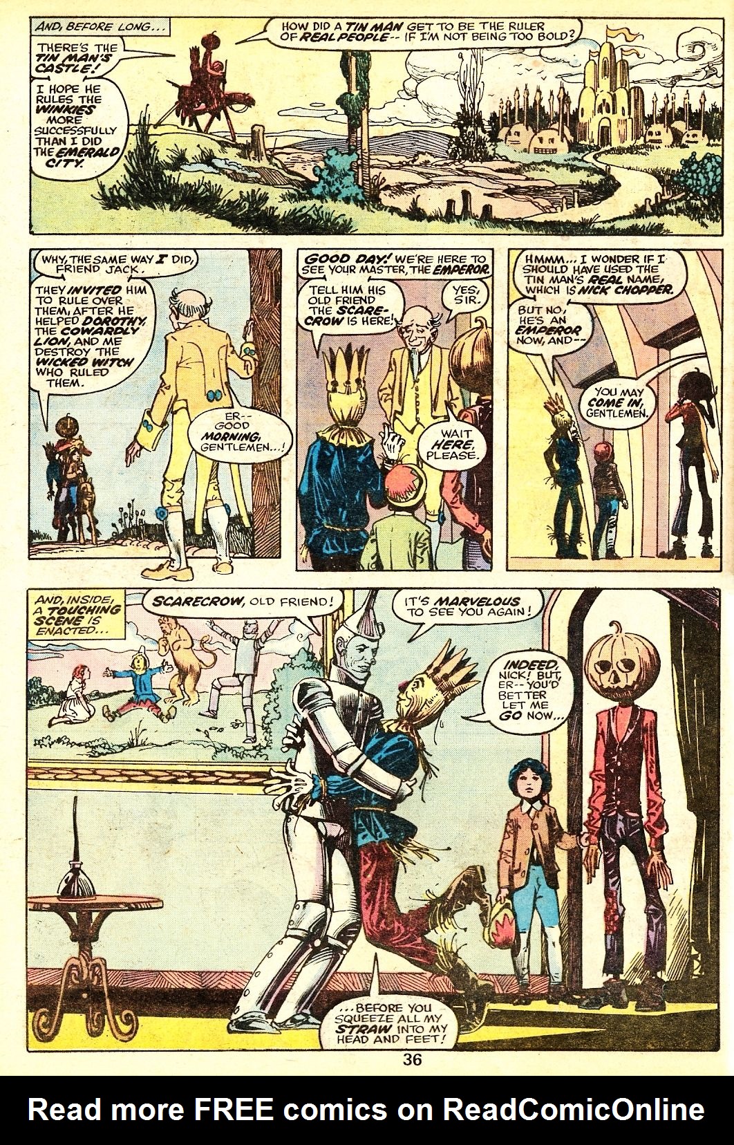 Read online Marvel Treasury of Oz comic -  Issue #1 - 35
