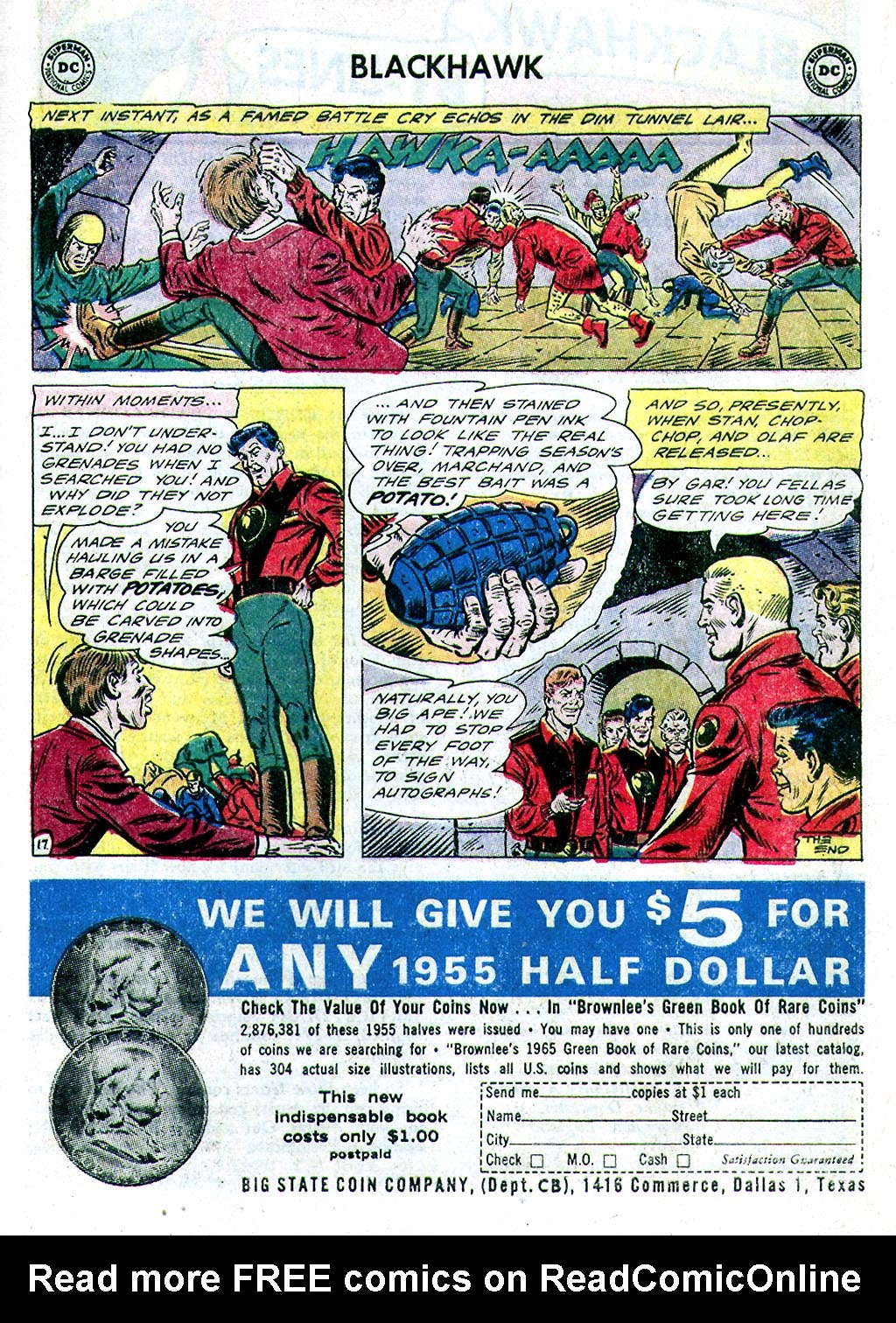 Read online Blackhawk (1957) comic -  Issue #210 - 21