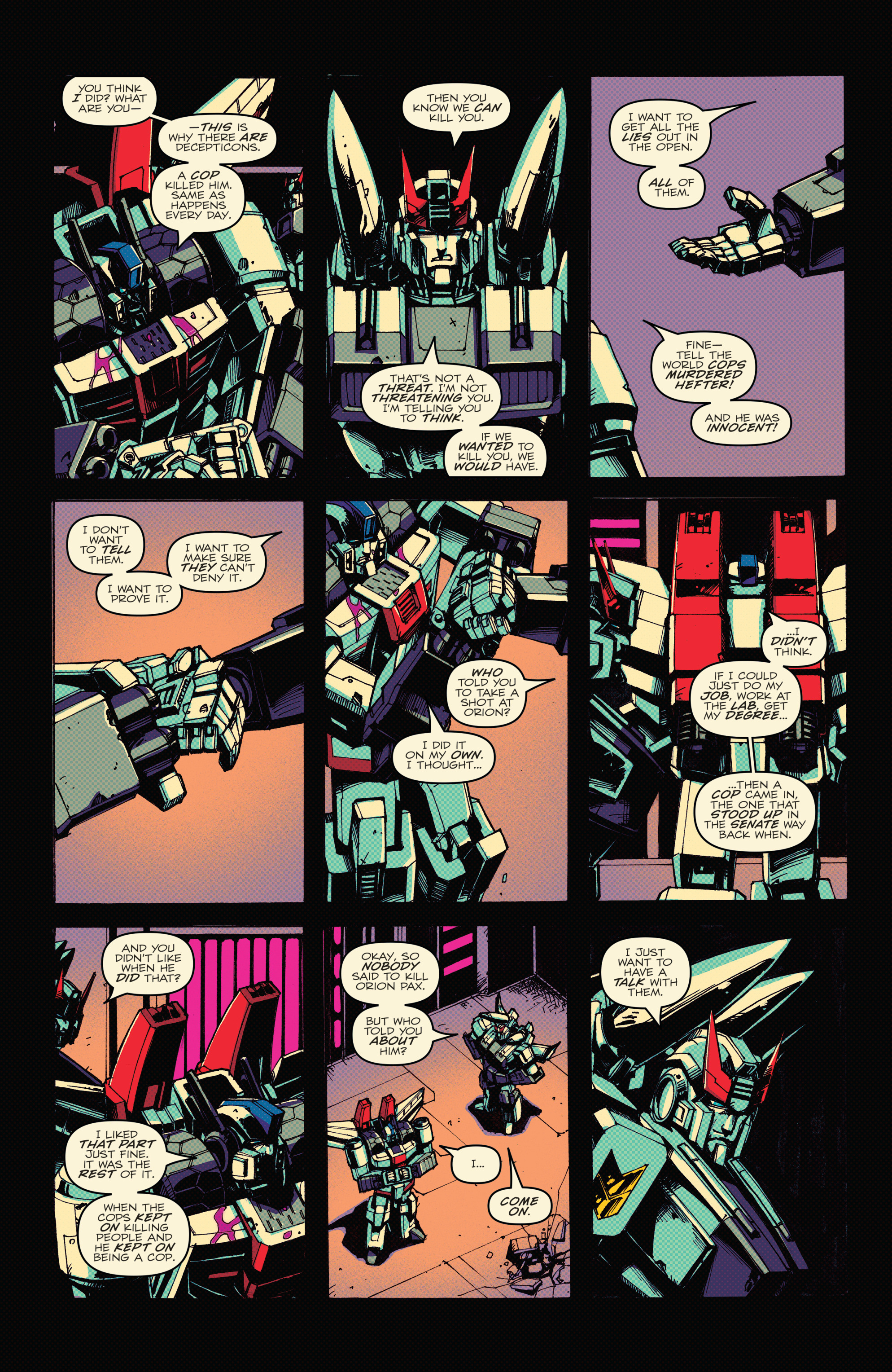 Read online Optimus Prime comic -  Issue #2 - 17