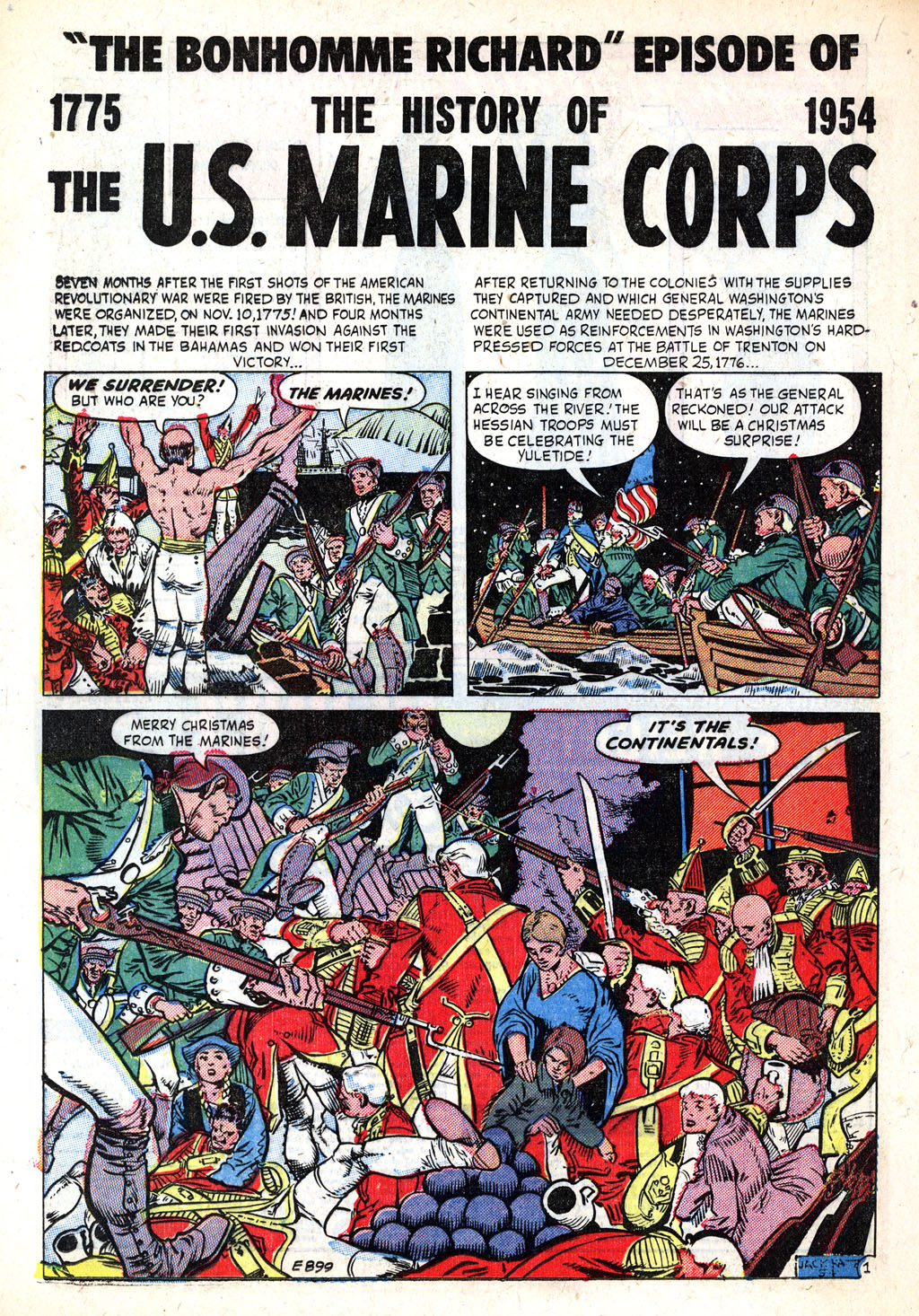 Read online Marines in Battle comic -  Issue #2 - 20