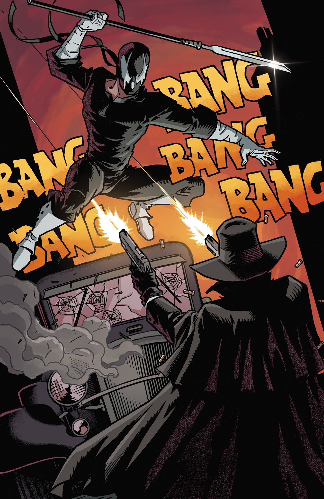 Read online Grendel vs. The Shadow comic -  Issue #2 - 7