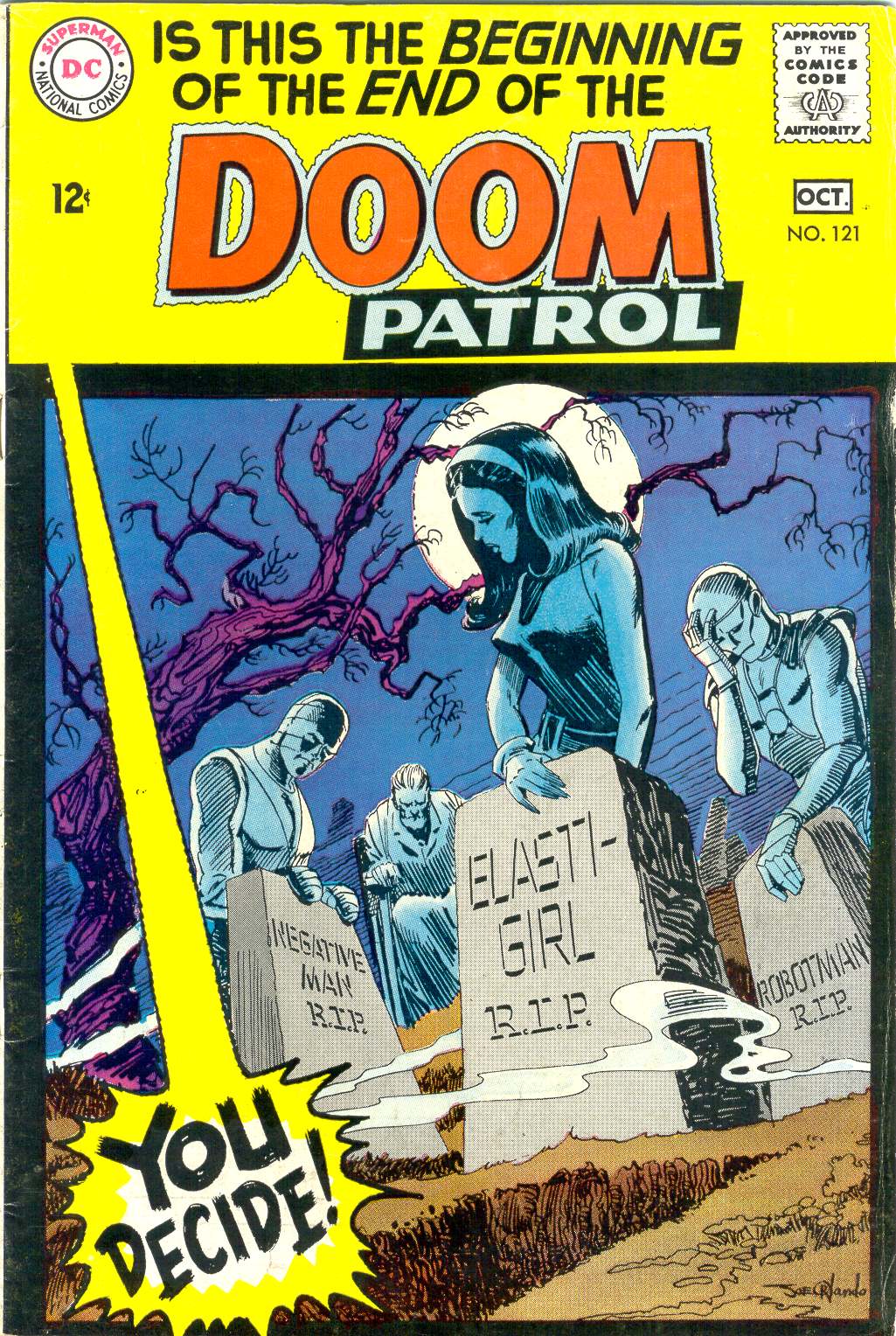 Read online Doom Patrol (1964) comic -  Issue #121 - 1