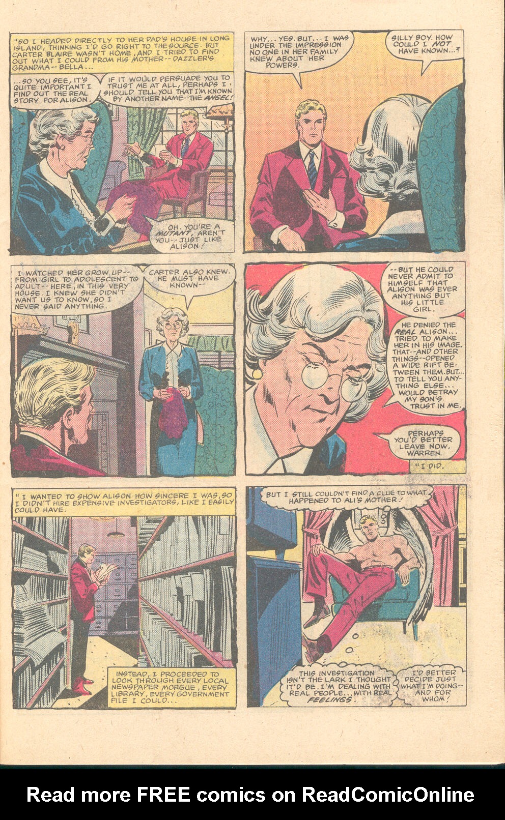Read online Dazzler (1981) comic -  Issue #19 - 5