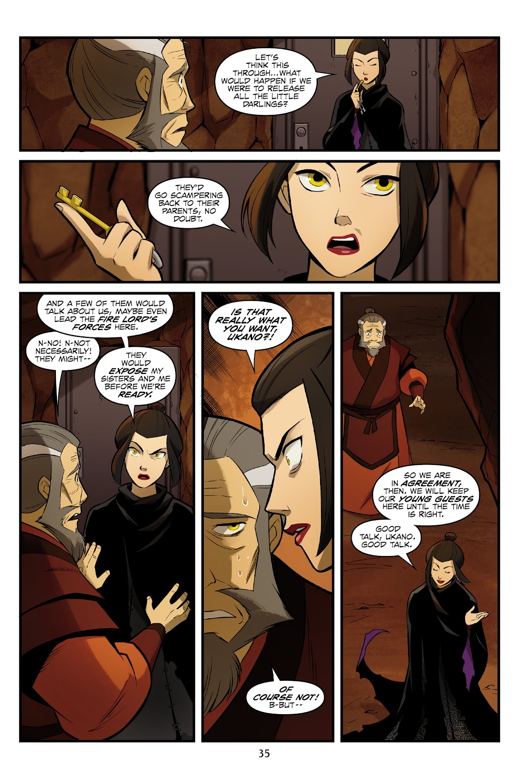 Nickelodeon Avatar: The Last Airbender - Smoke and Shadow issue Part 3 - Page 37